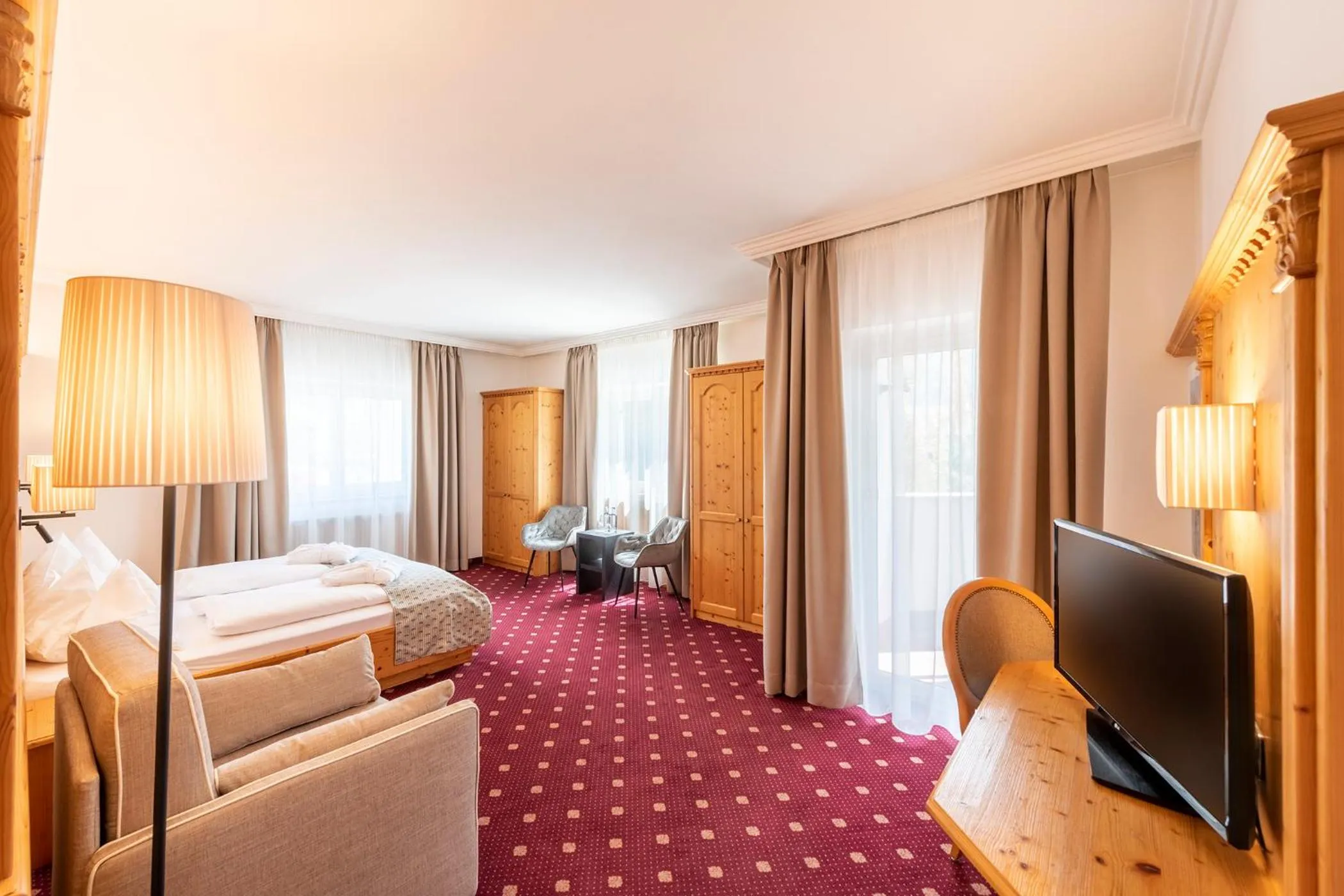 Bed in Hotel Rosskopf