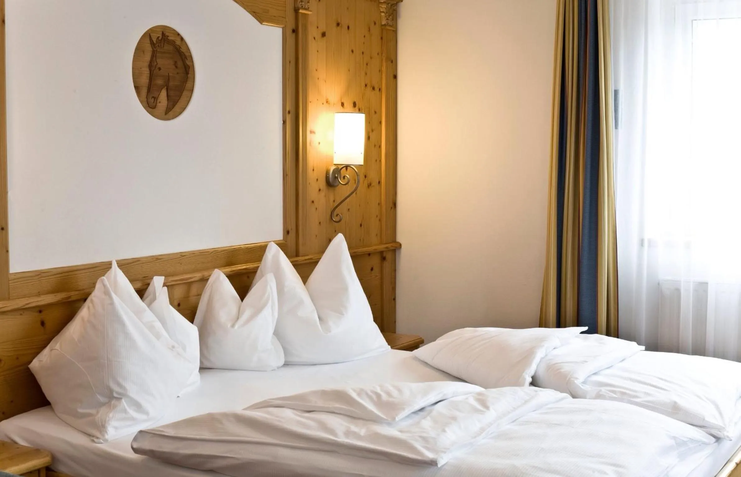 Bed in Hotel Rosskopf