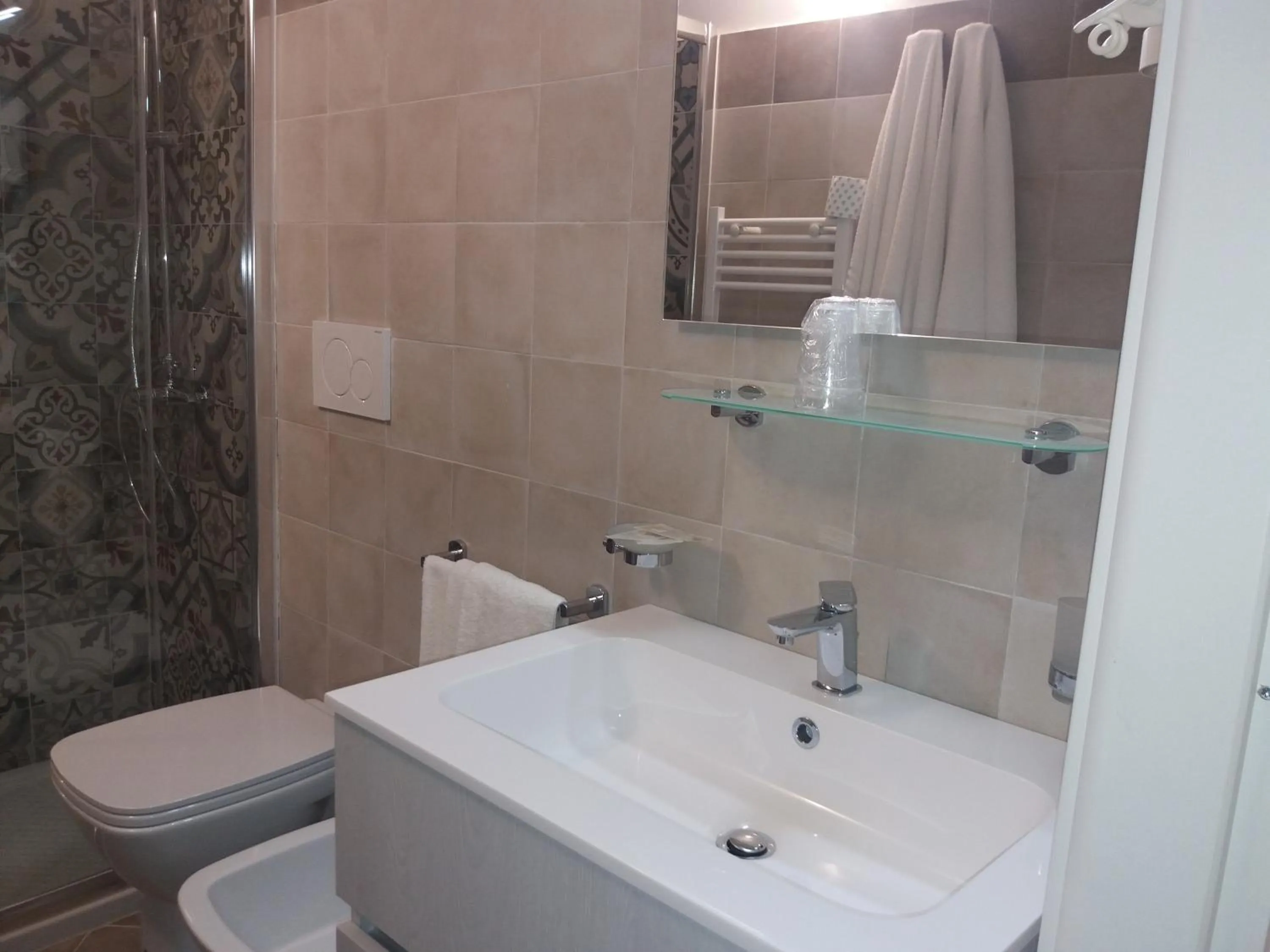 Bathroom in Antico Palazzo Spinola