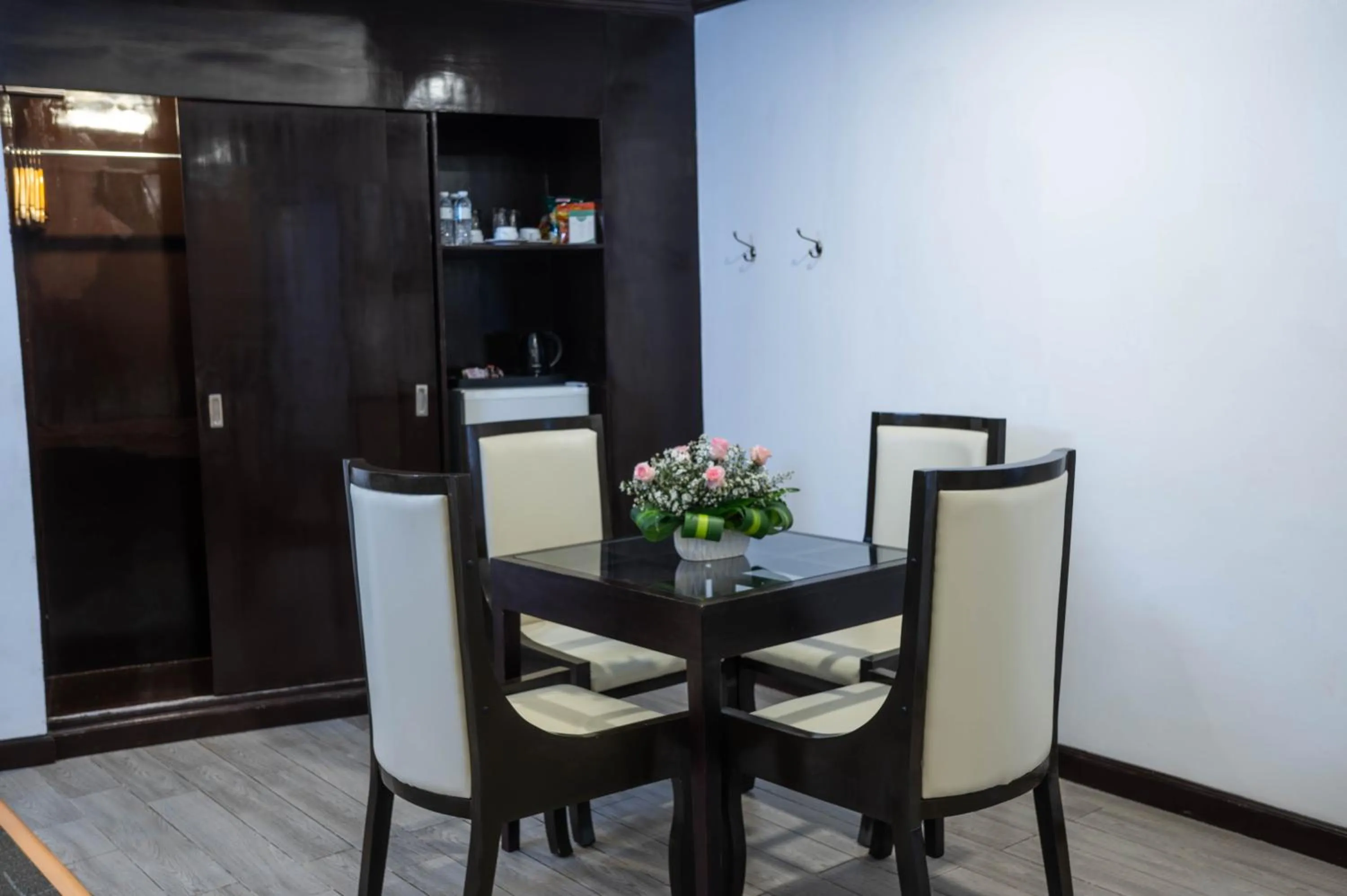 Seating area in The Apo View Hotel