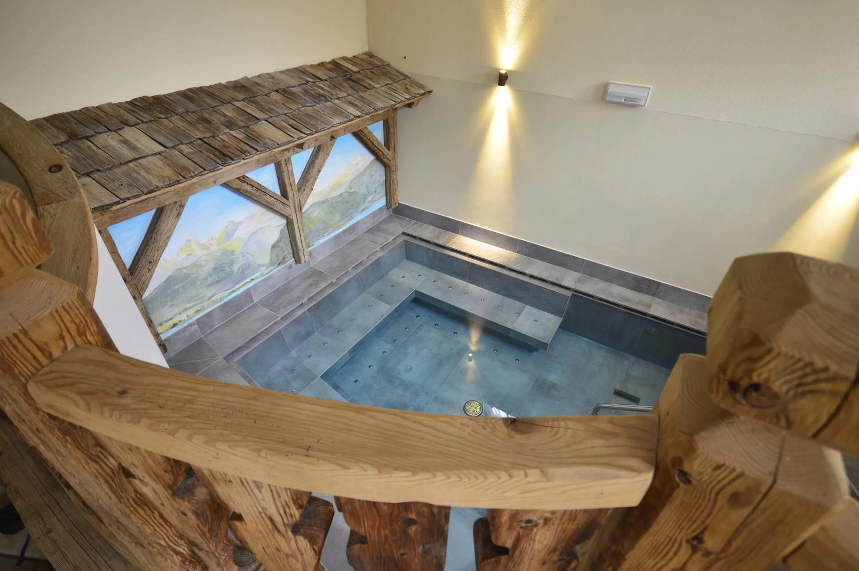 Natural landscape in Hotel Villa Fosine