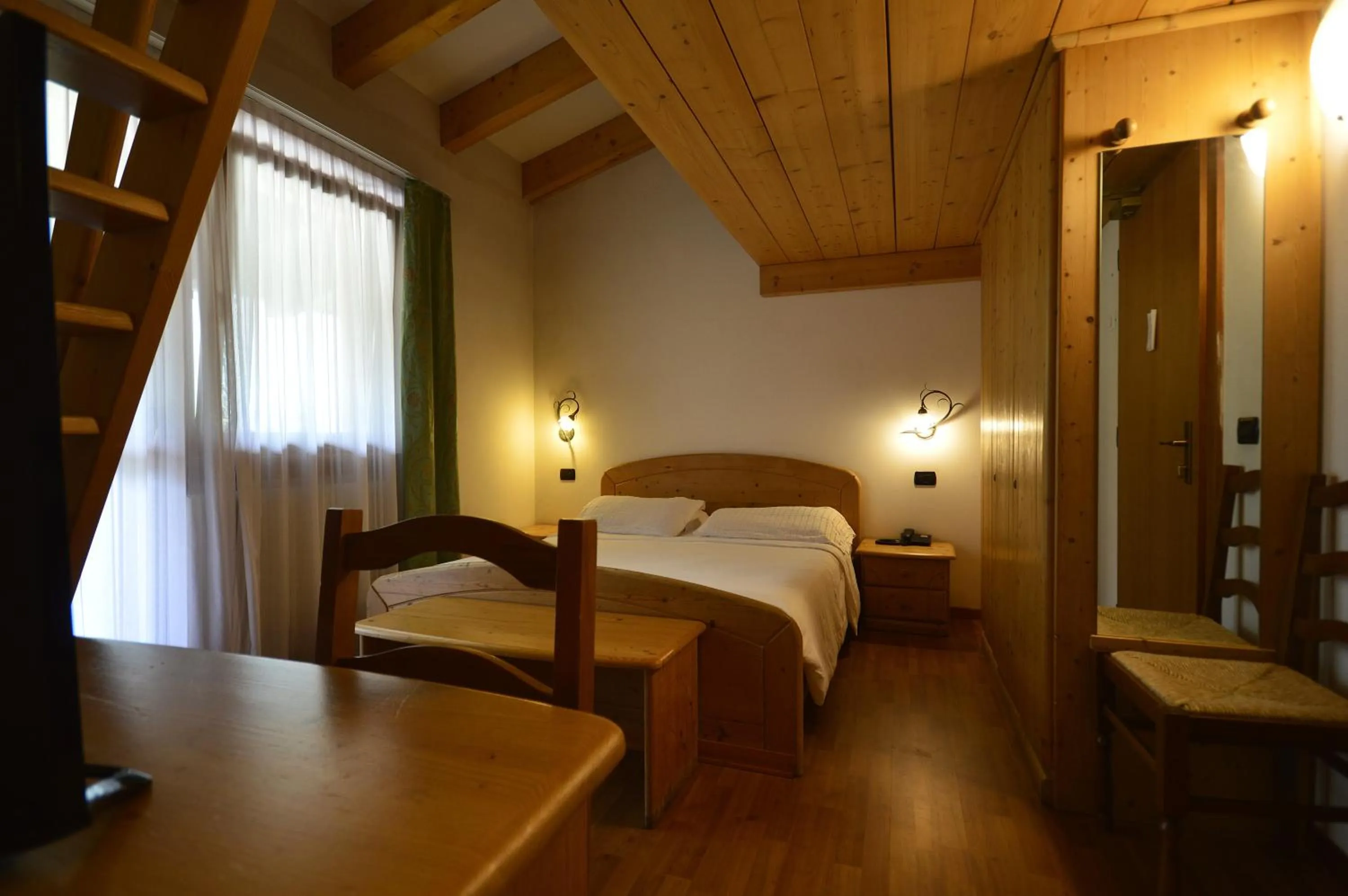 Bed in Hotel Villa Fosine