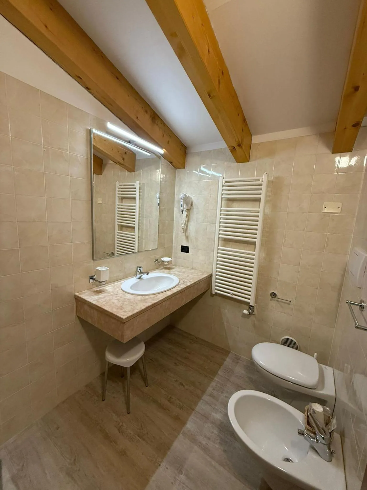 Bathroom in Hotel Villa Fosine