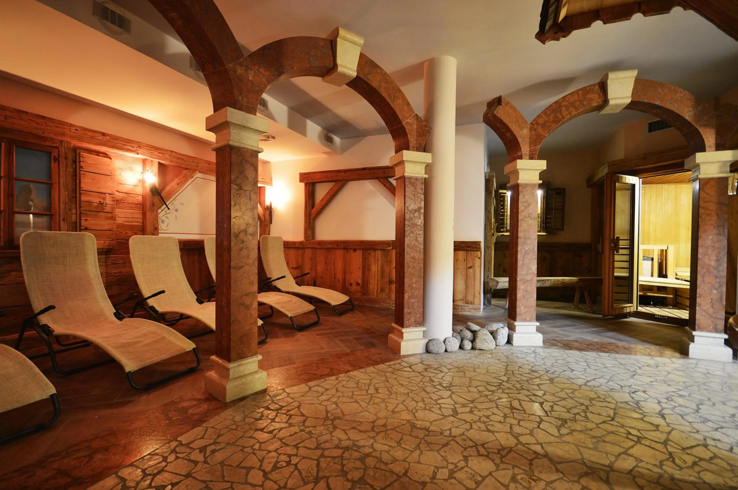 Living room in Hotel Villa Fosine