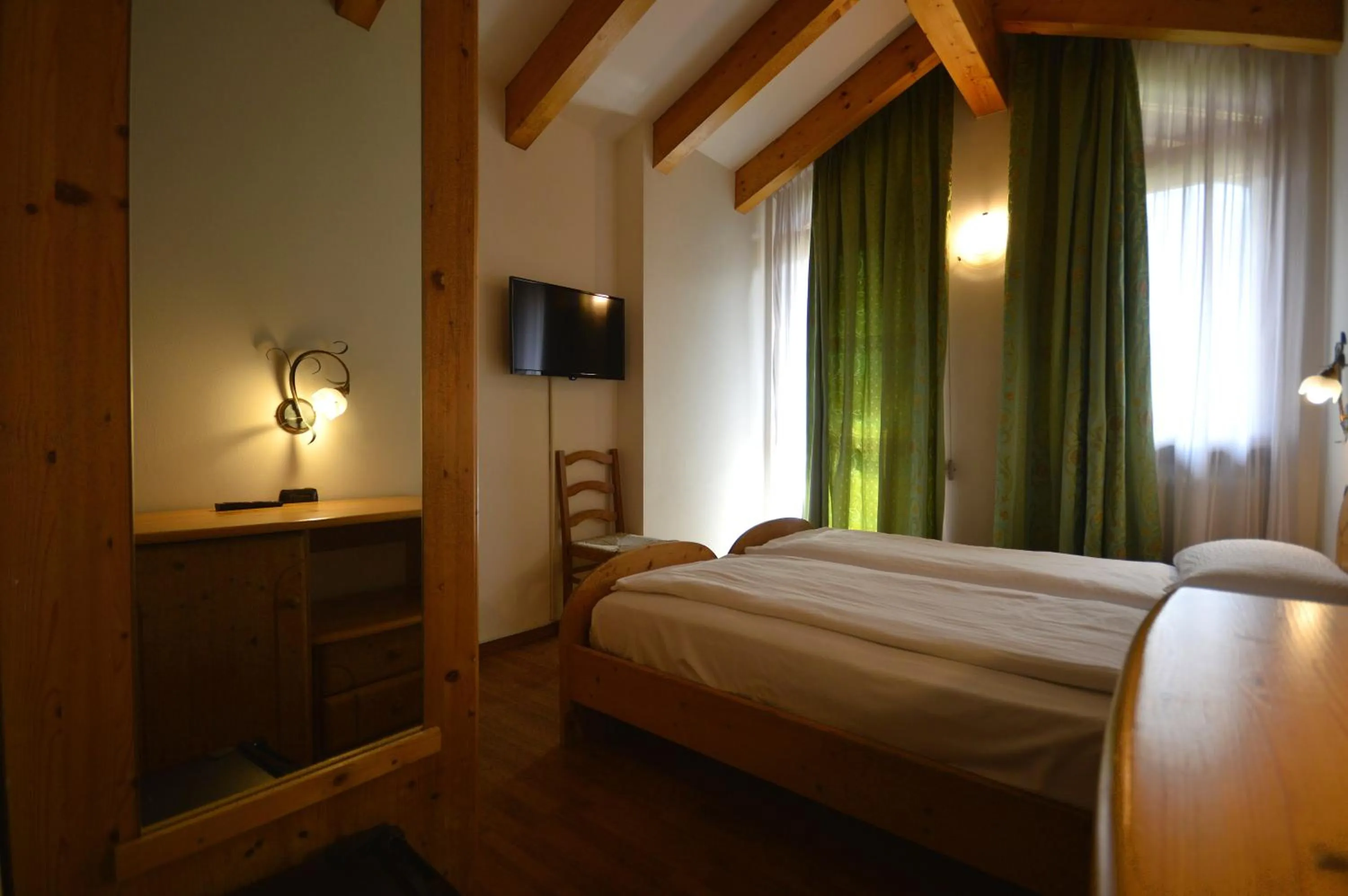 Bed in Hotel Villa Fosine