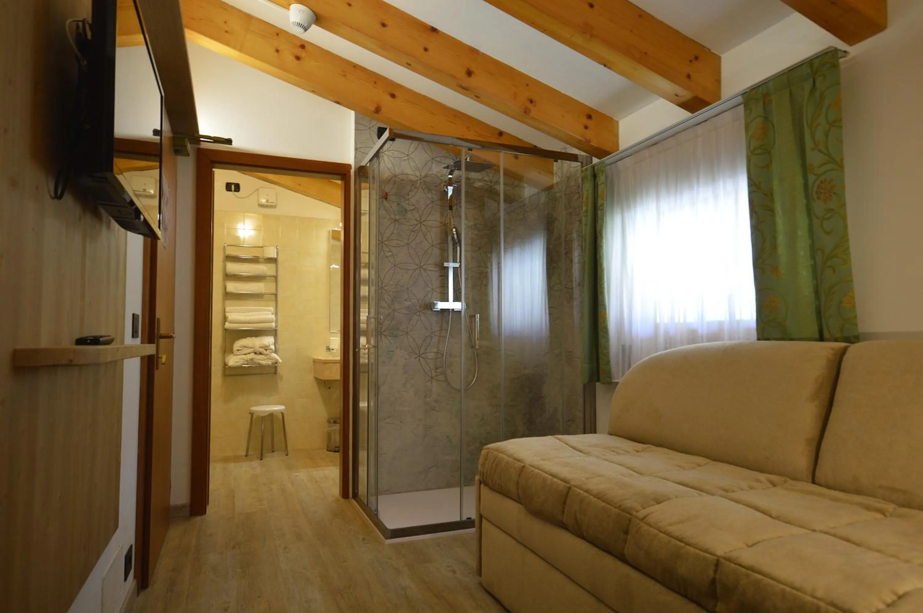 Bed in Hotel Villa Fosine