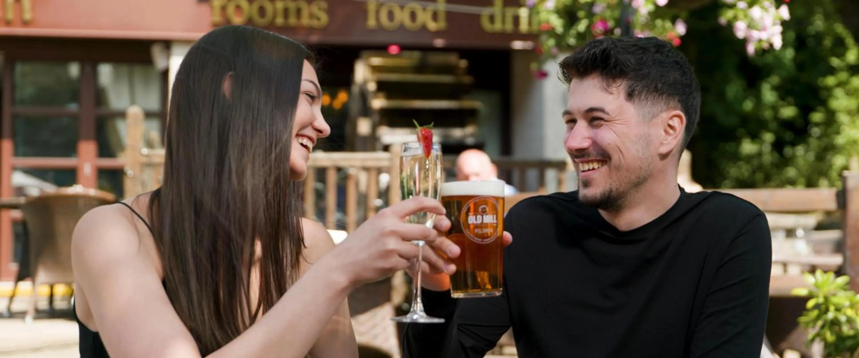 Dining area in The Old Mill Inn