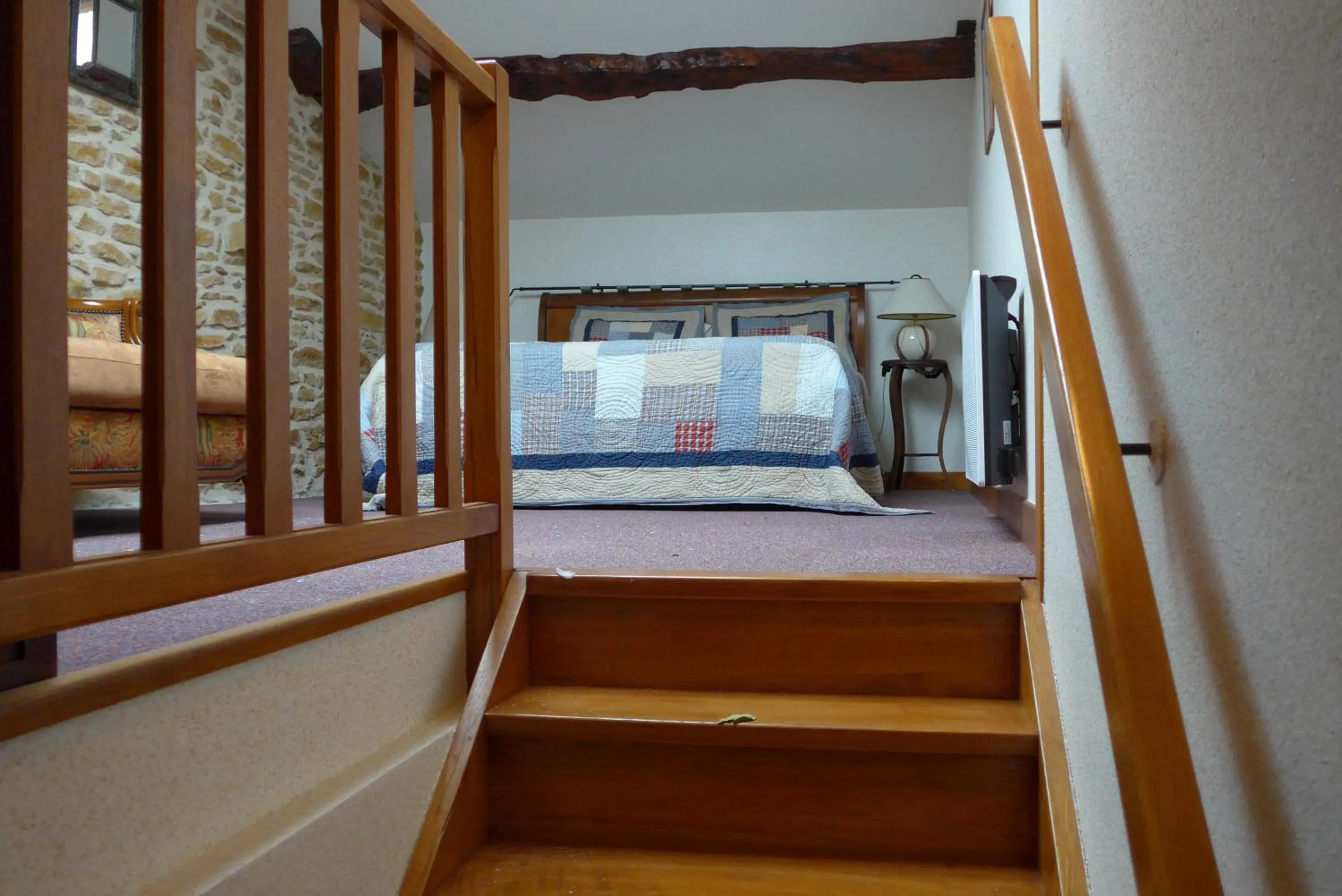 Bed in Le Lavoir de Meziat