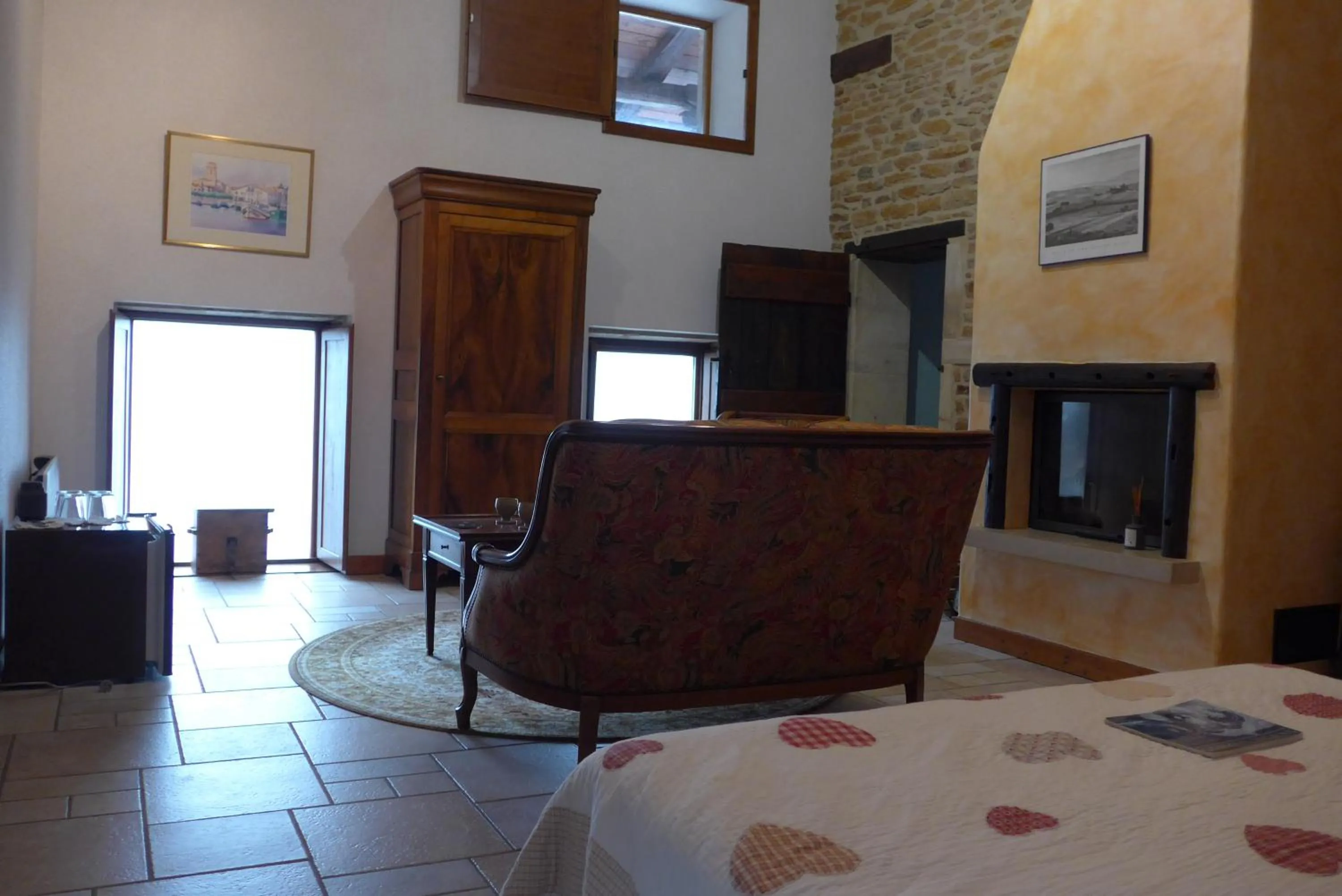 Bed in Le Lavoir de Meziat