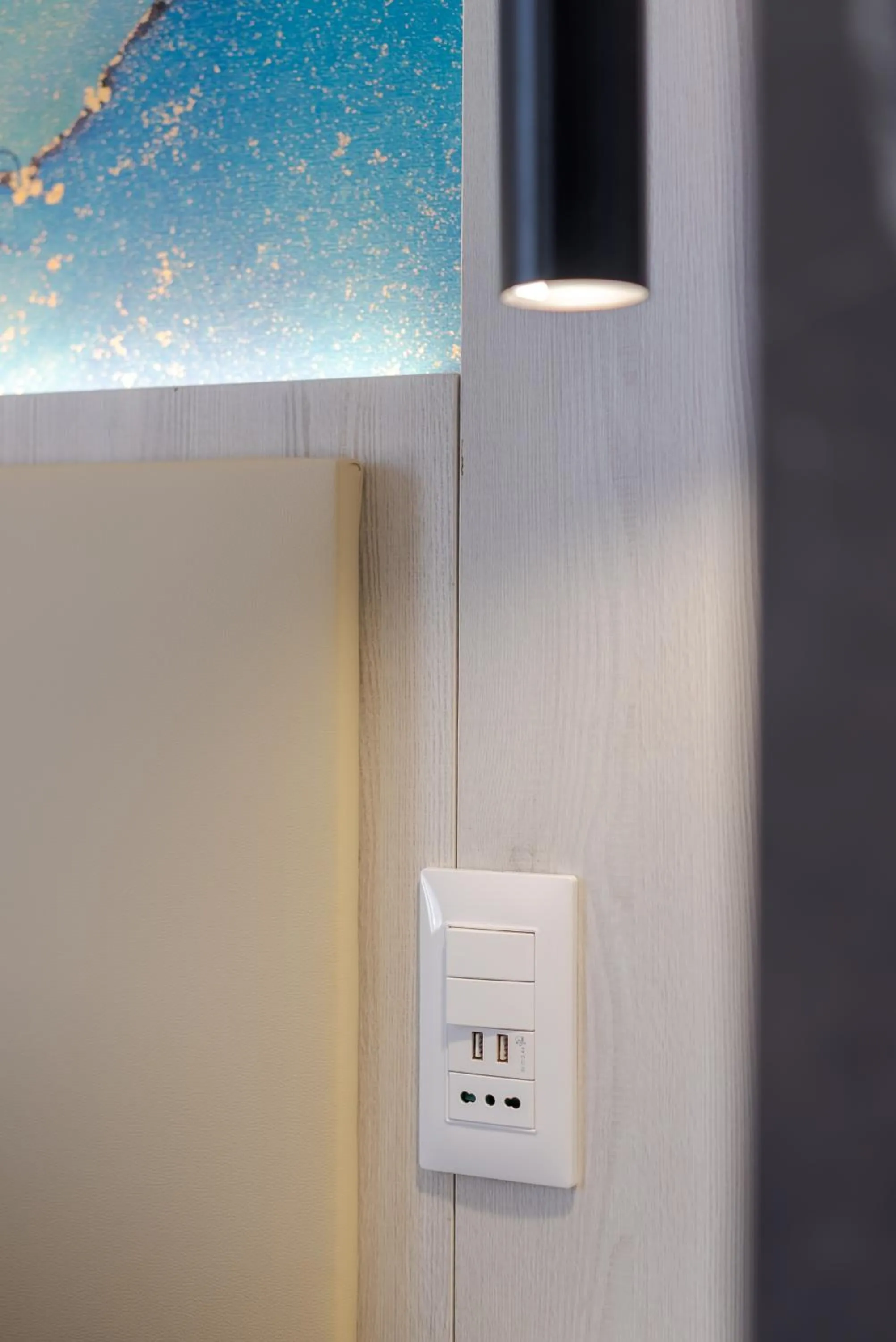 Decorative detail in Hotel Beach