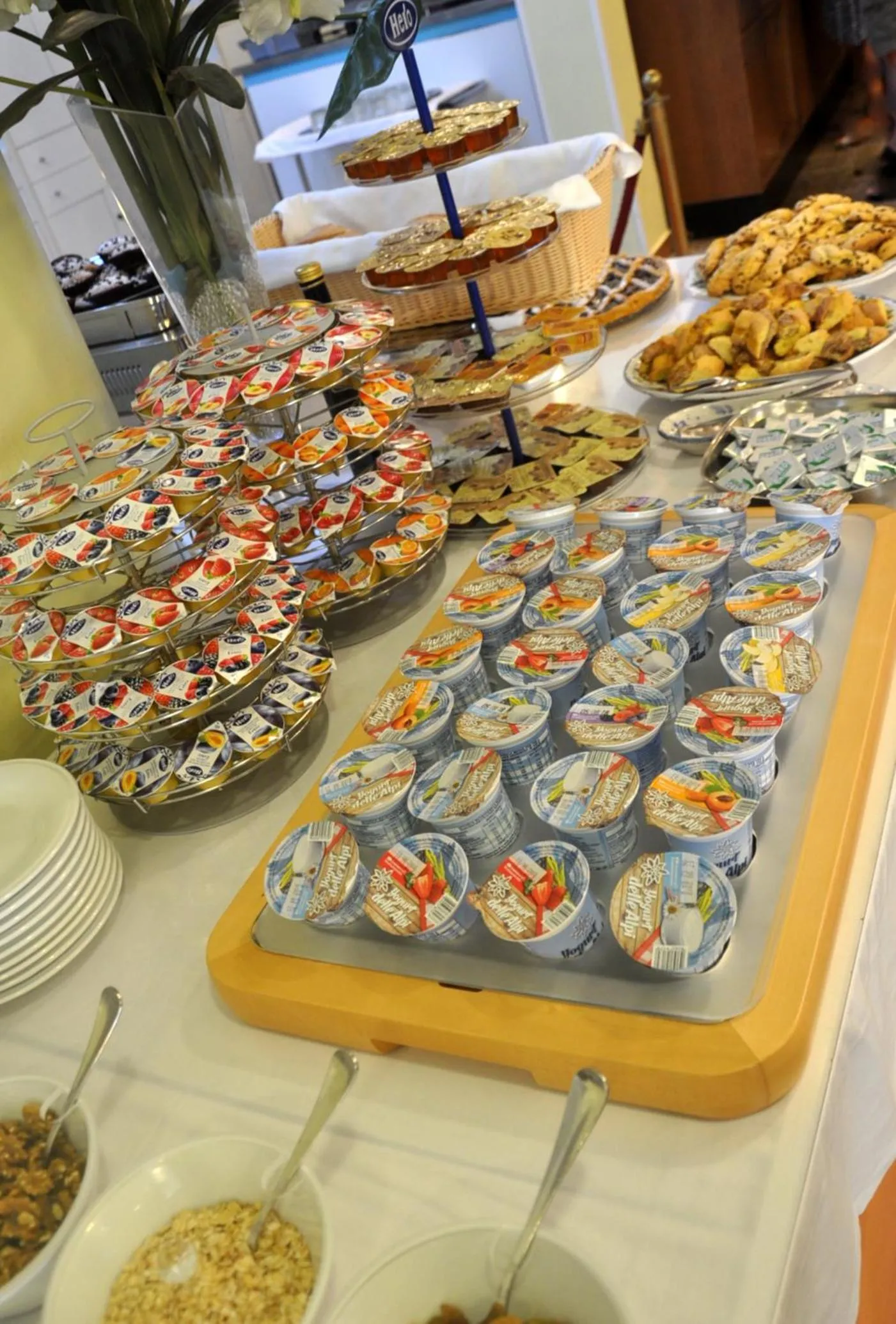 Buffet breakfast in Hotel Beach