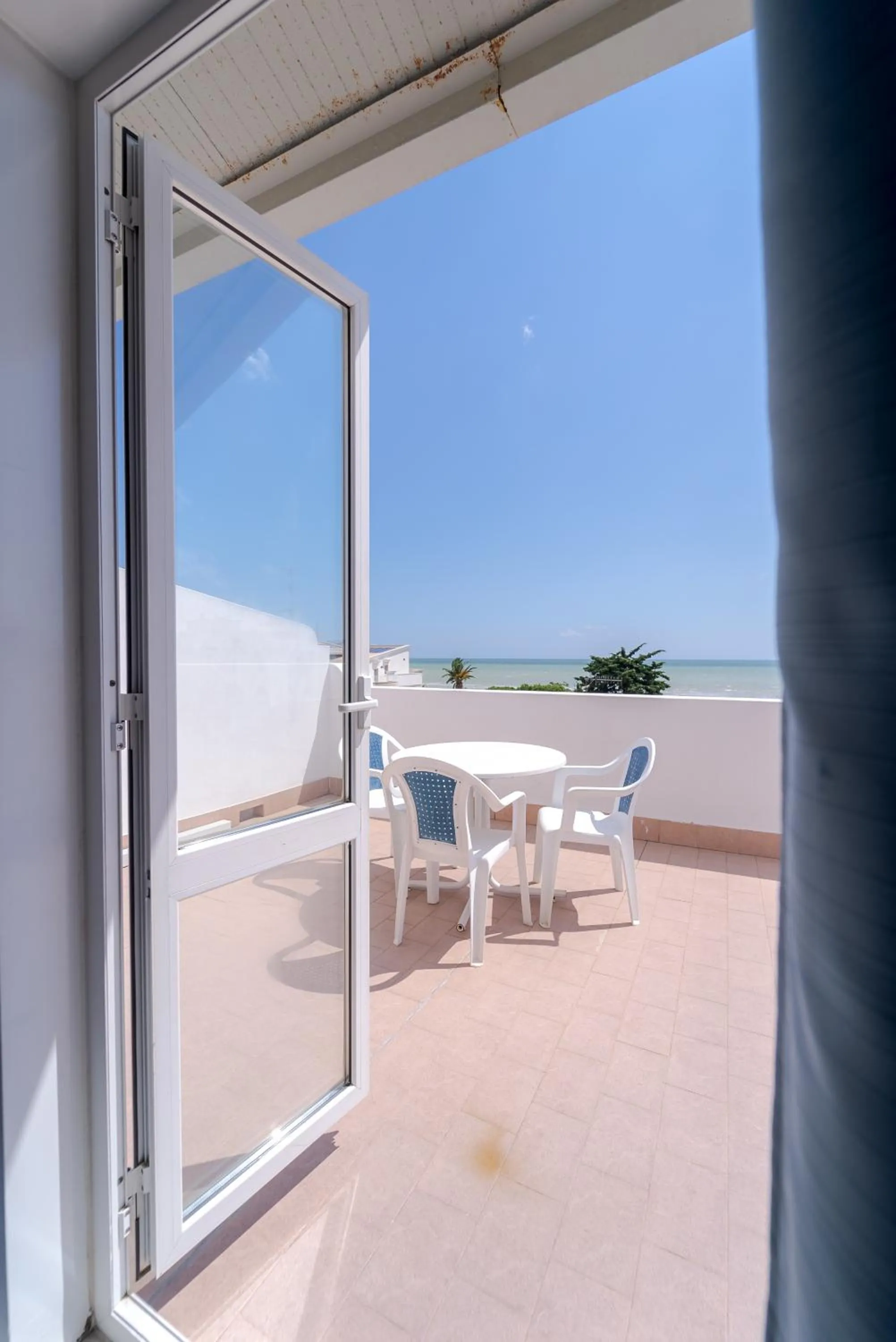 Balcony/Terrace in Hotel Beach