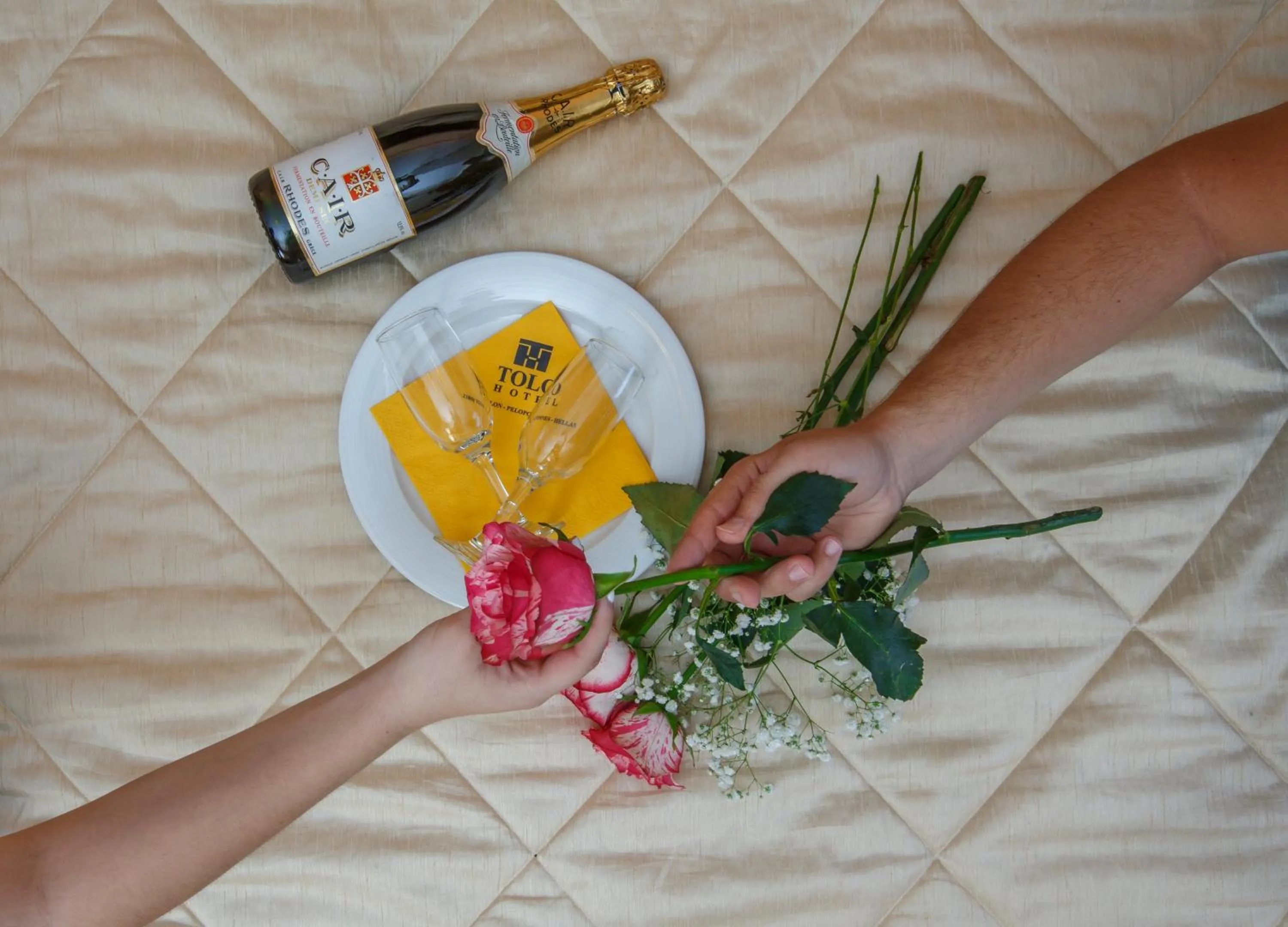 Decorative detail in Hotel Tolo