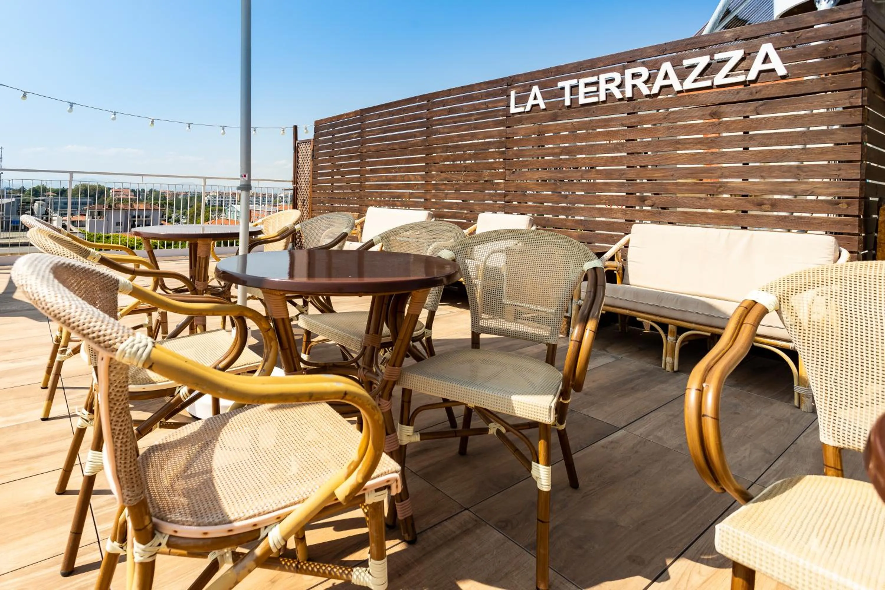 Balcony/Terrace in Hotel Blumen