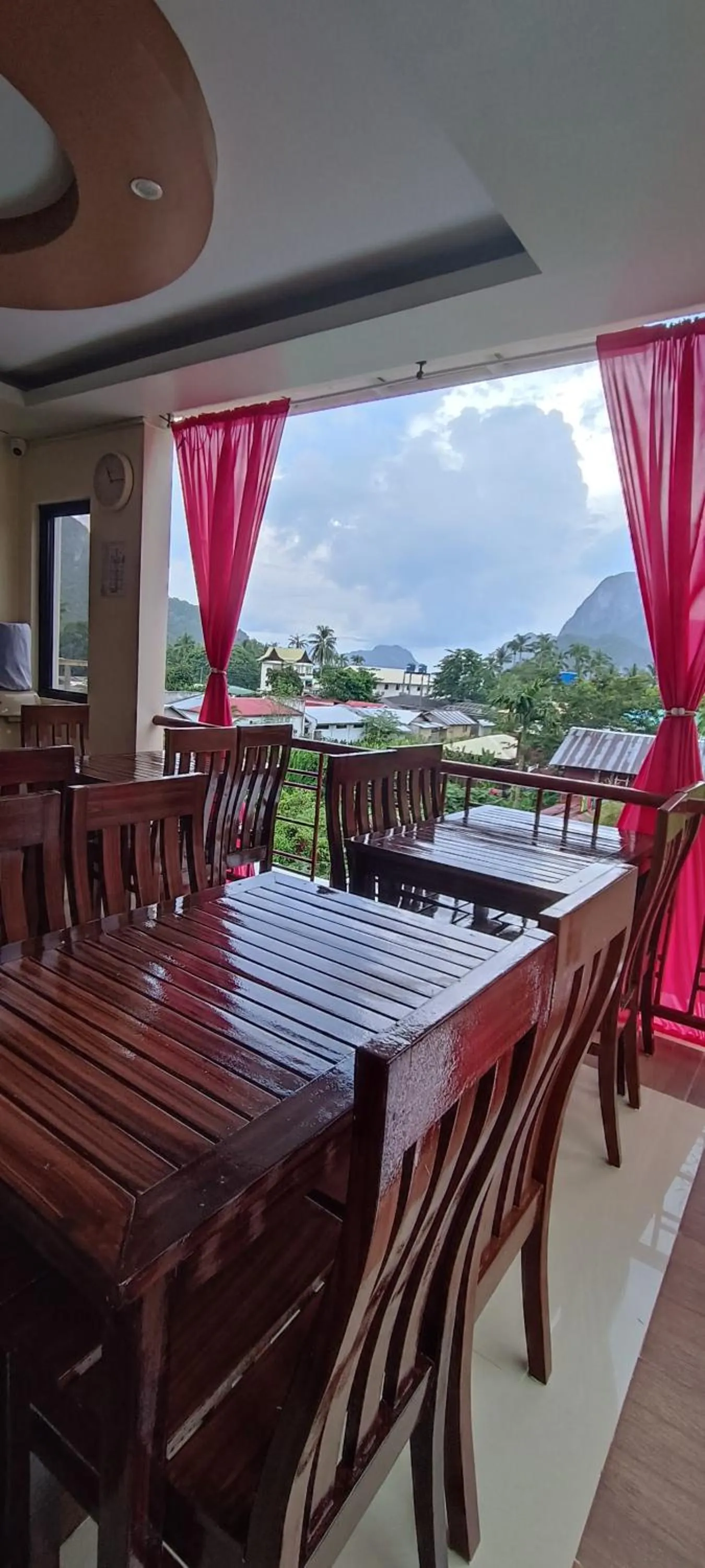 Dining area in Layang Layang Home