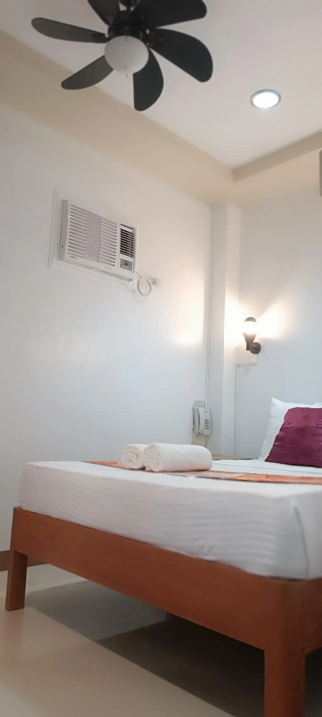 fireplace, Bed in Layang Layang Home