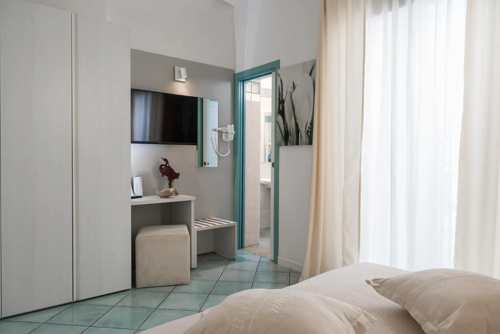 Bed in Hotel Ca' Bianca