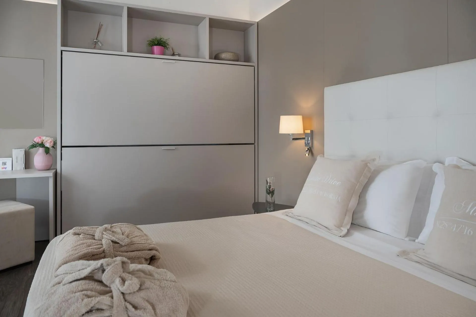 Bed in Hotel Ca' Bianca