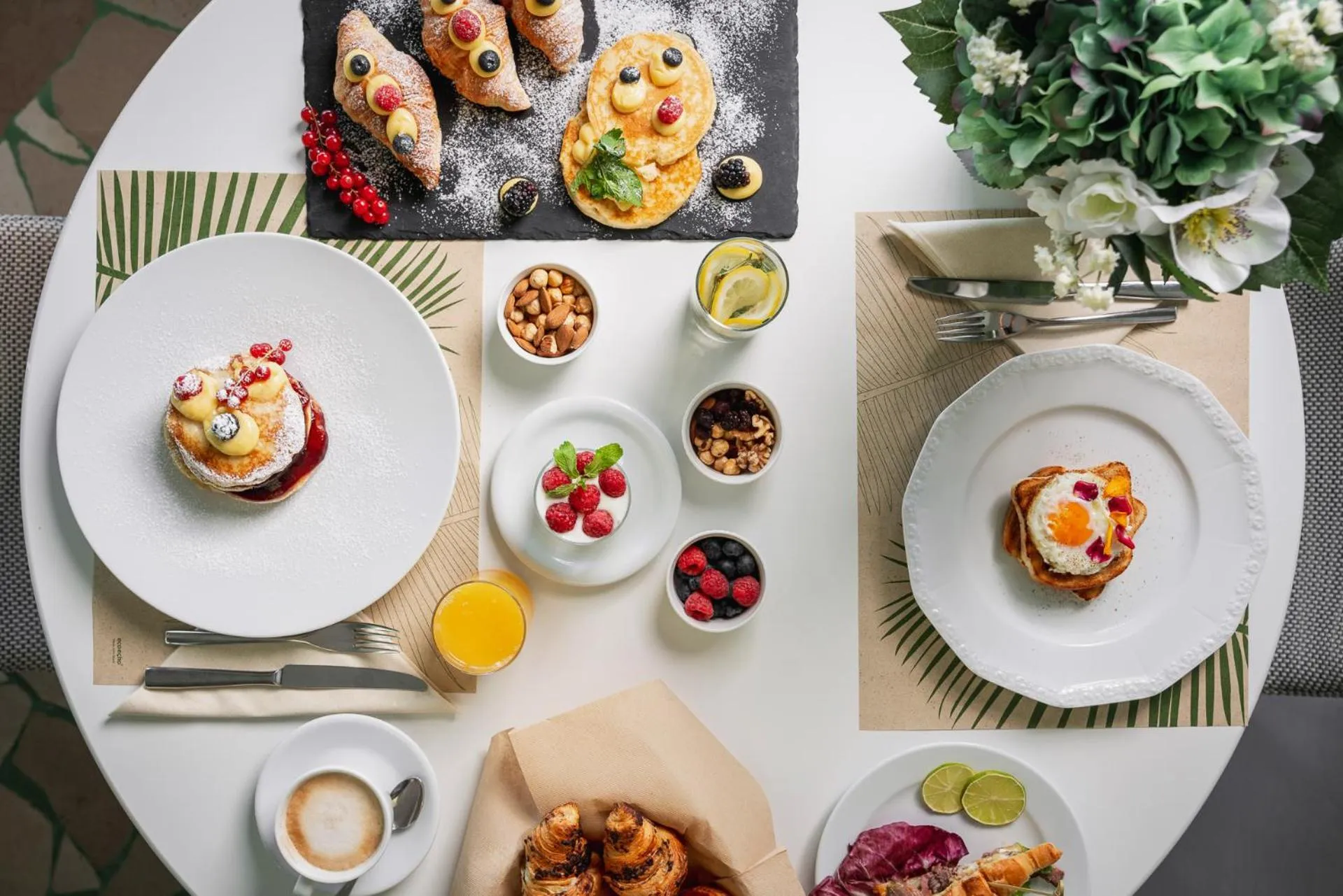 Continental breakfast in Hotel Ca' Bianca