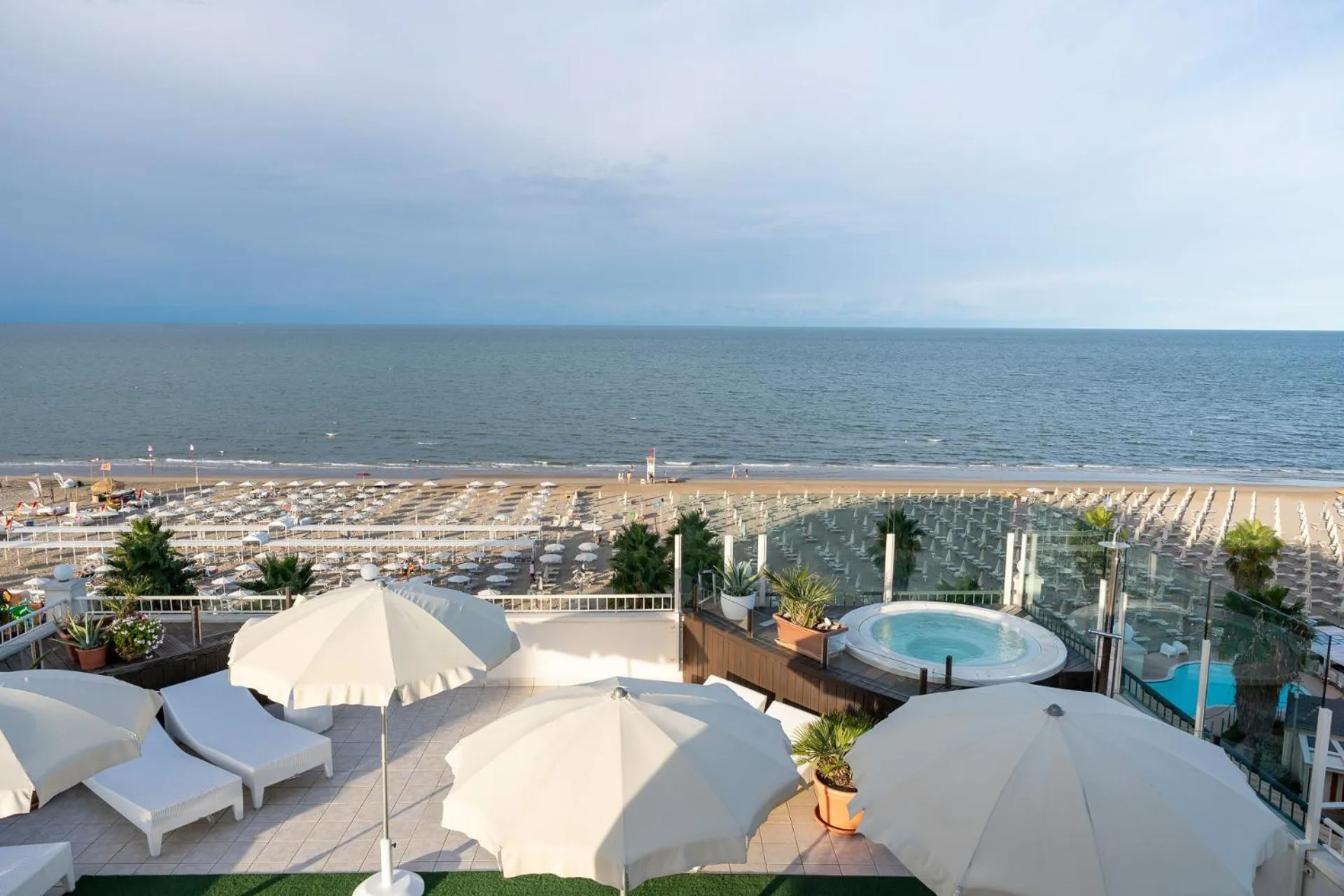 Hot Tub in Hotel Ca' Bianca