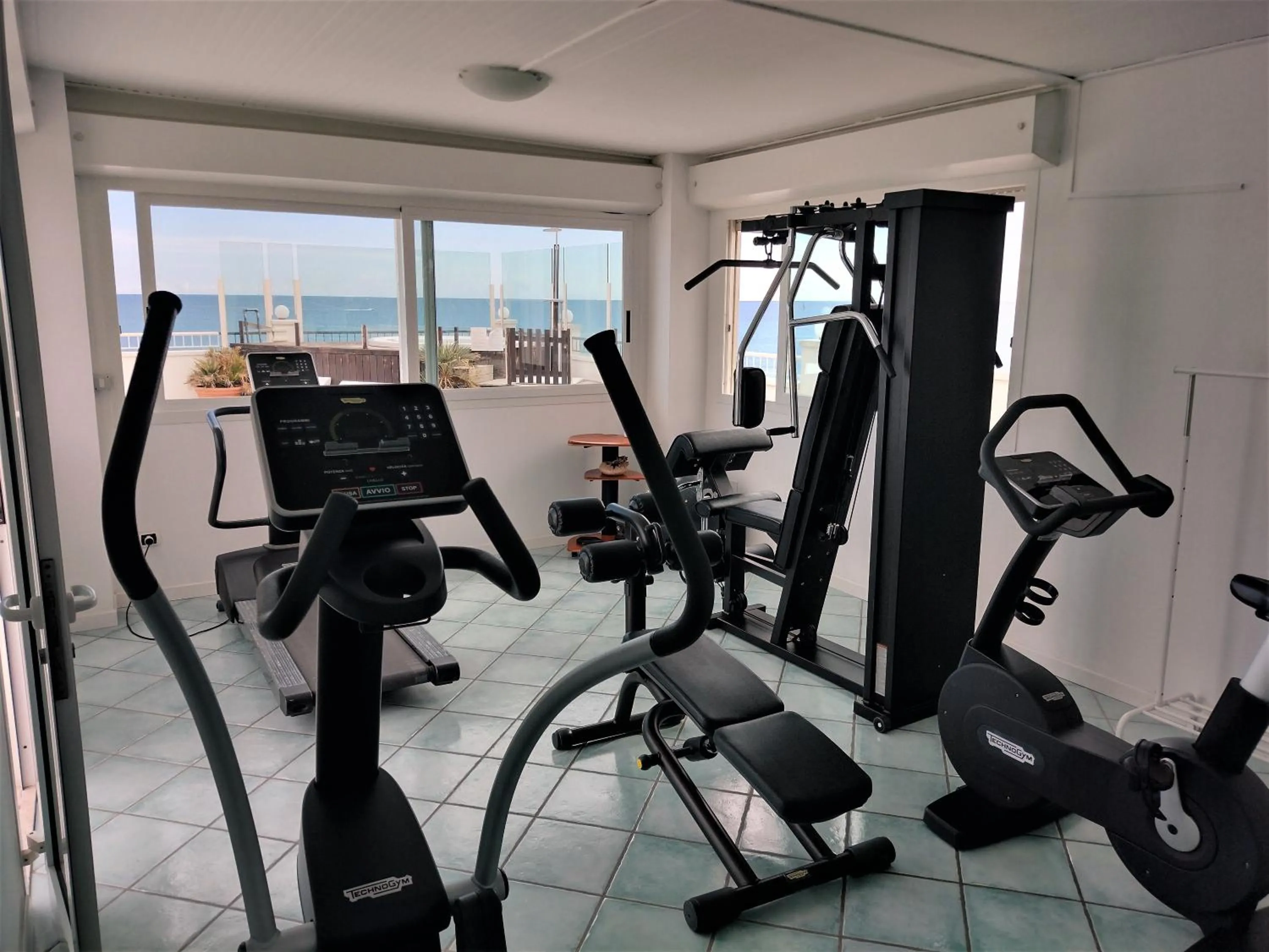 Fitness centre/facilities in Hotel Ca' Bianca