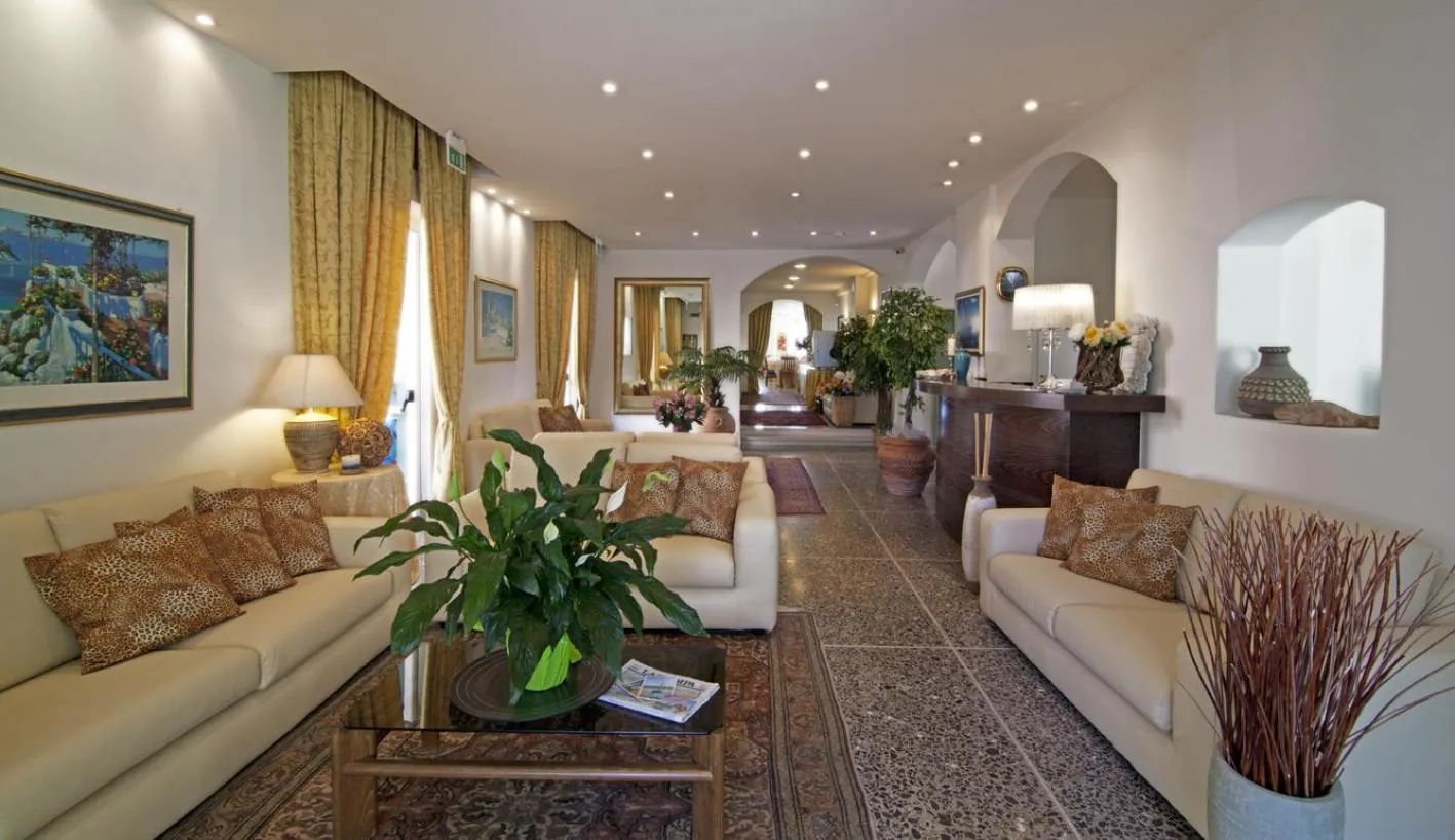 Lobby or reception in Hotel Ca' Bianca