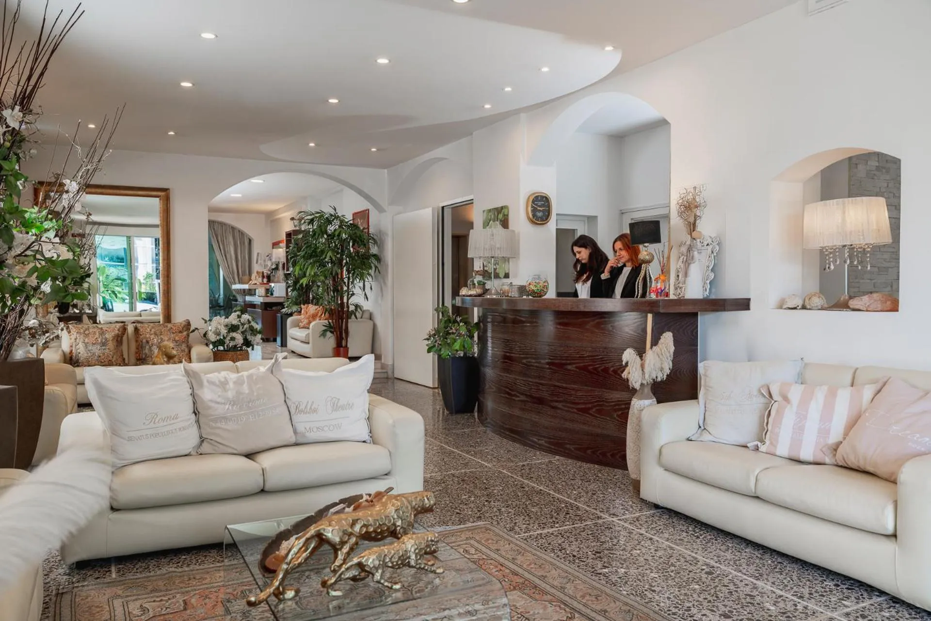 Living room in Hotel Ca' Bianca