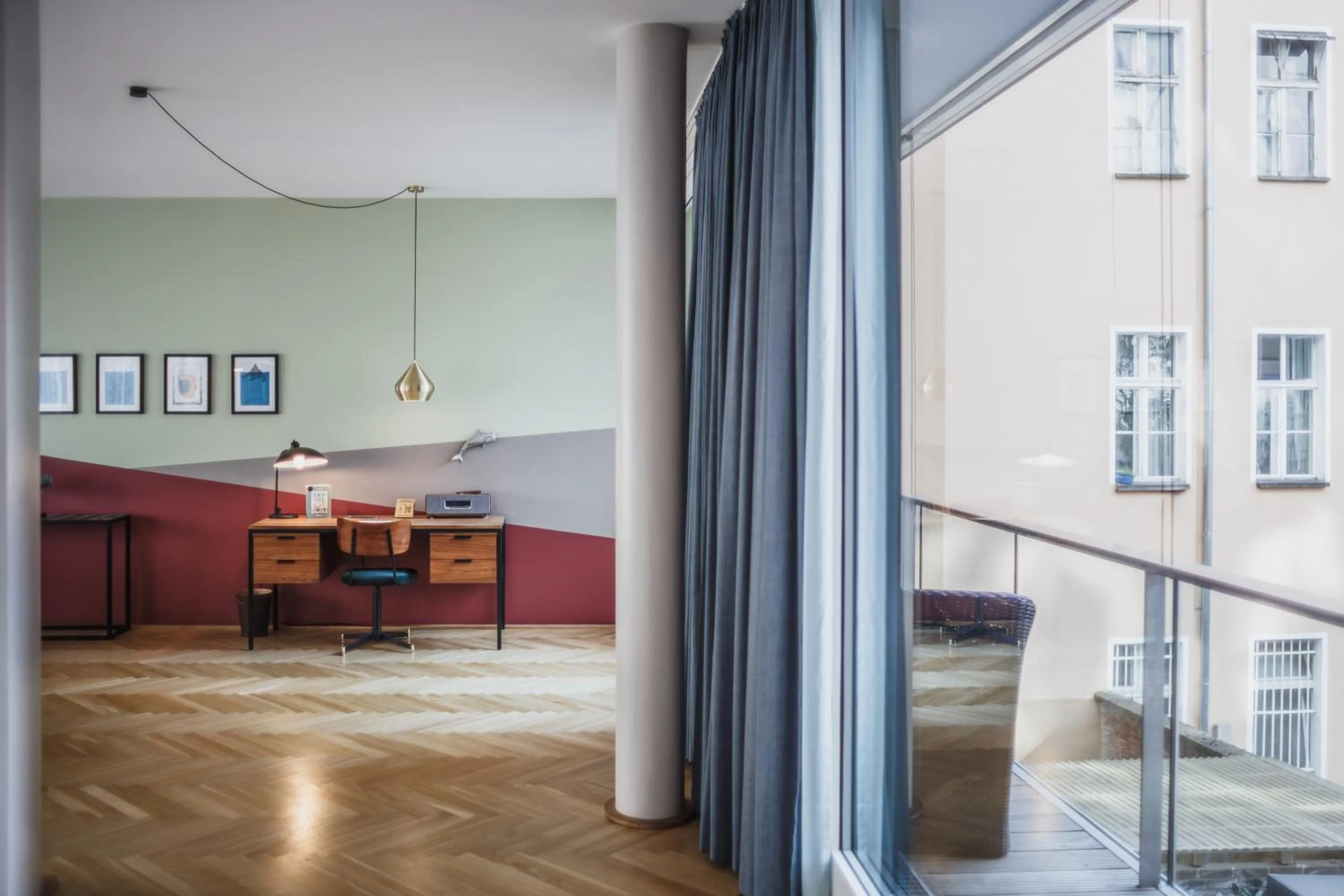 Balcony/Terrace in The Circus Apartments