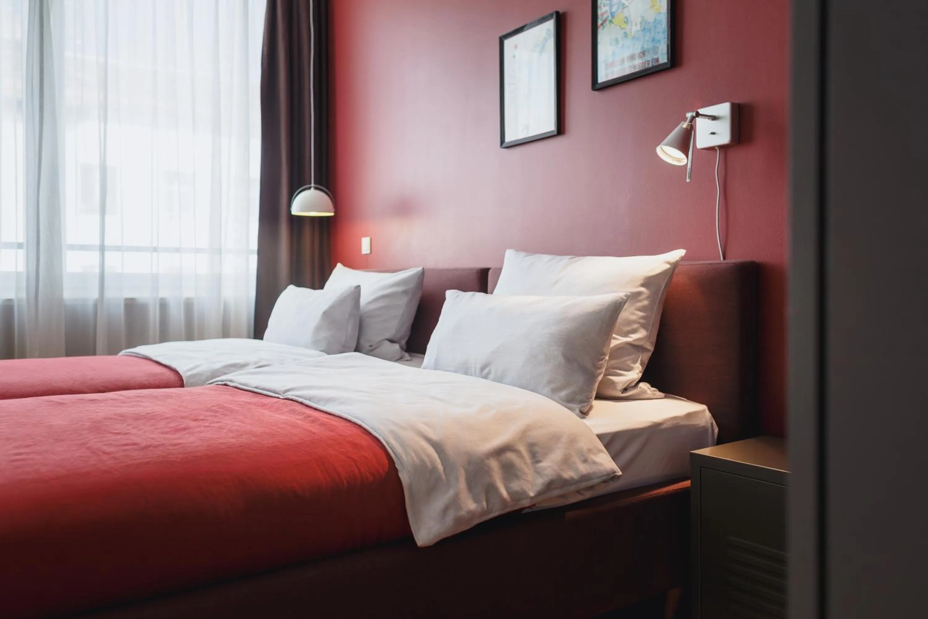 Bed in The Circus Apartments