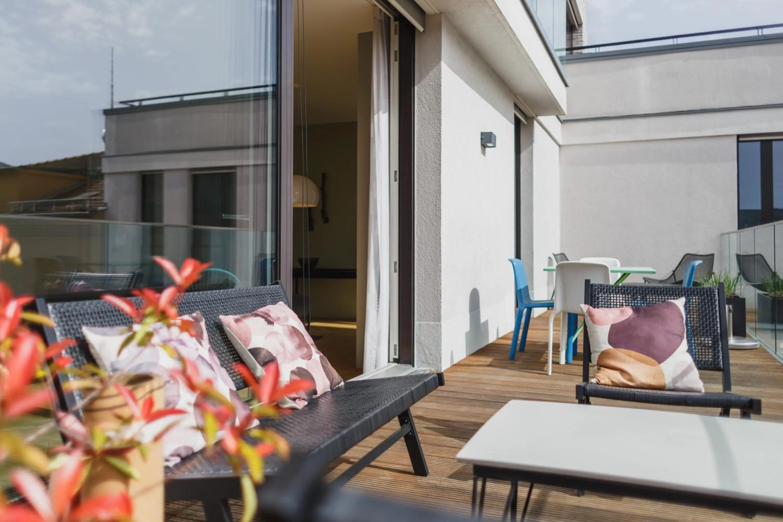 Balcony/Terrace in The Circus Apartments