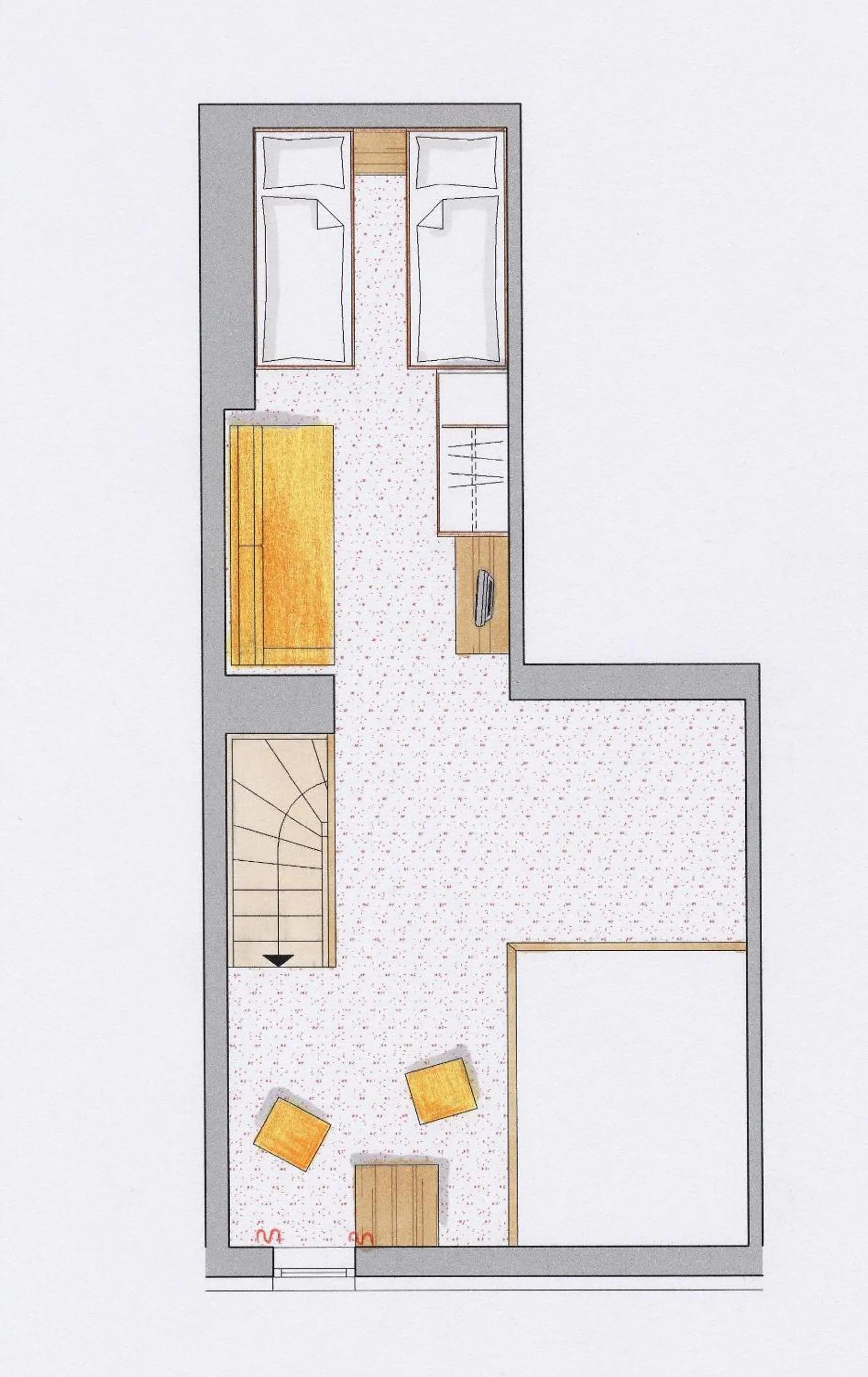 Floor plan in Rimlhof by A CASA