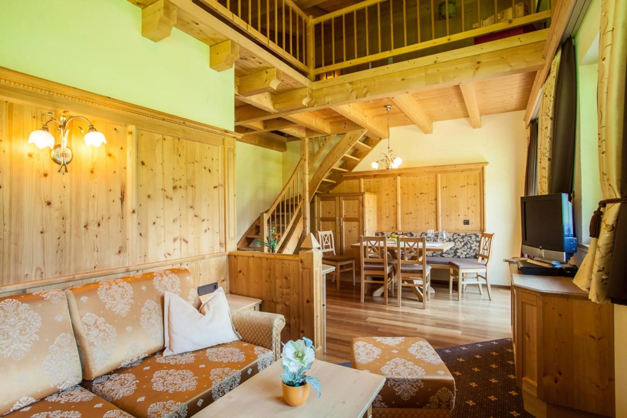Living room in Rimlhof by A CASA