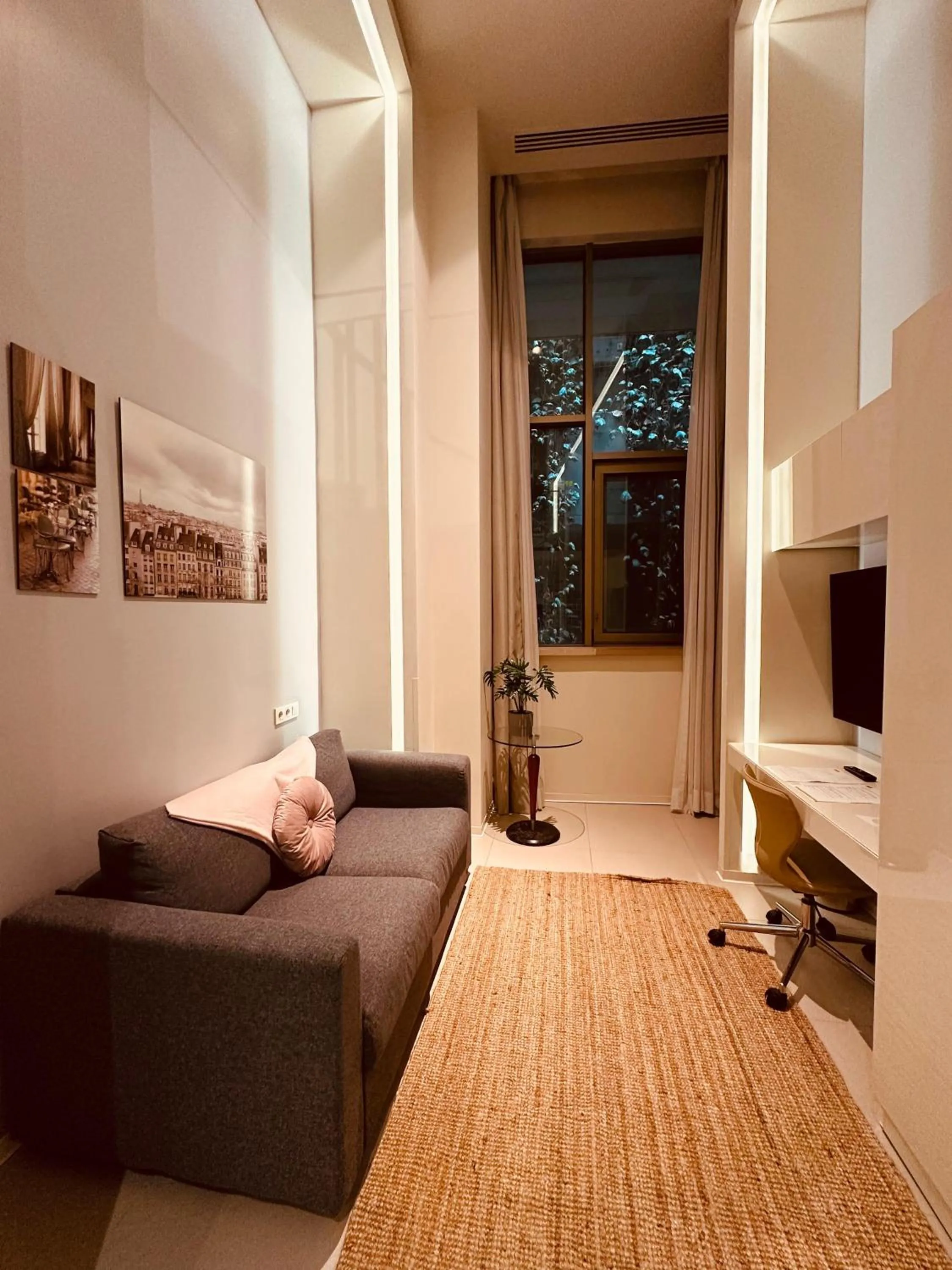 Living room in Ortakoy Aparts