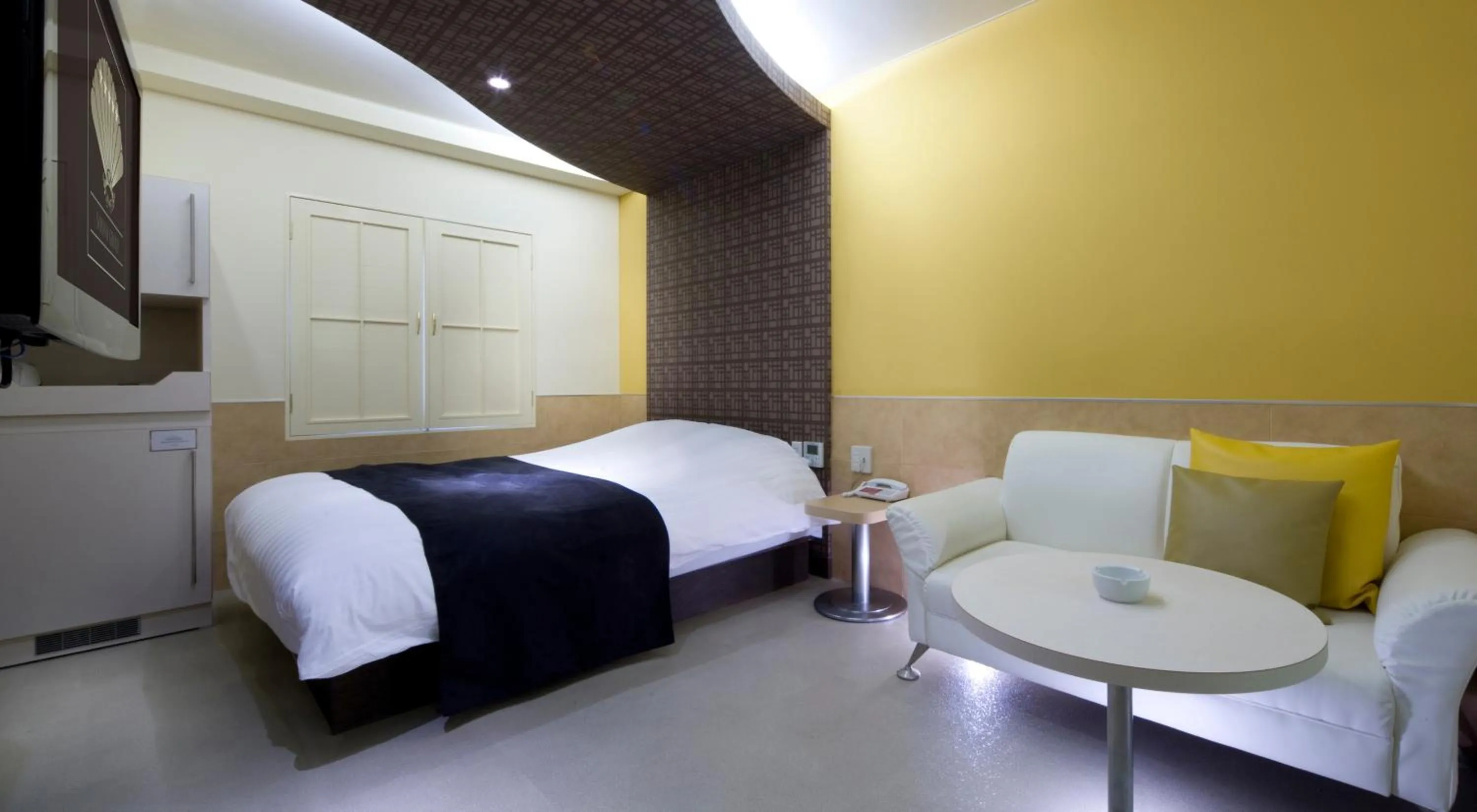 Bed in Hotel Glow Yokkaichi (Adult Only)