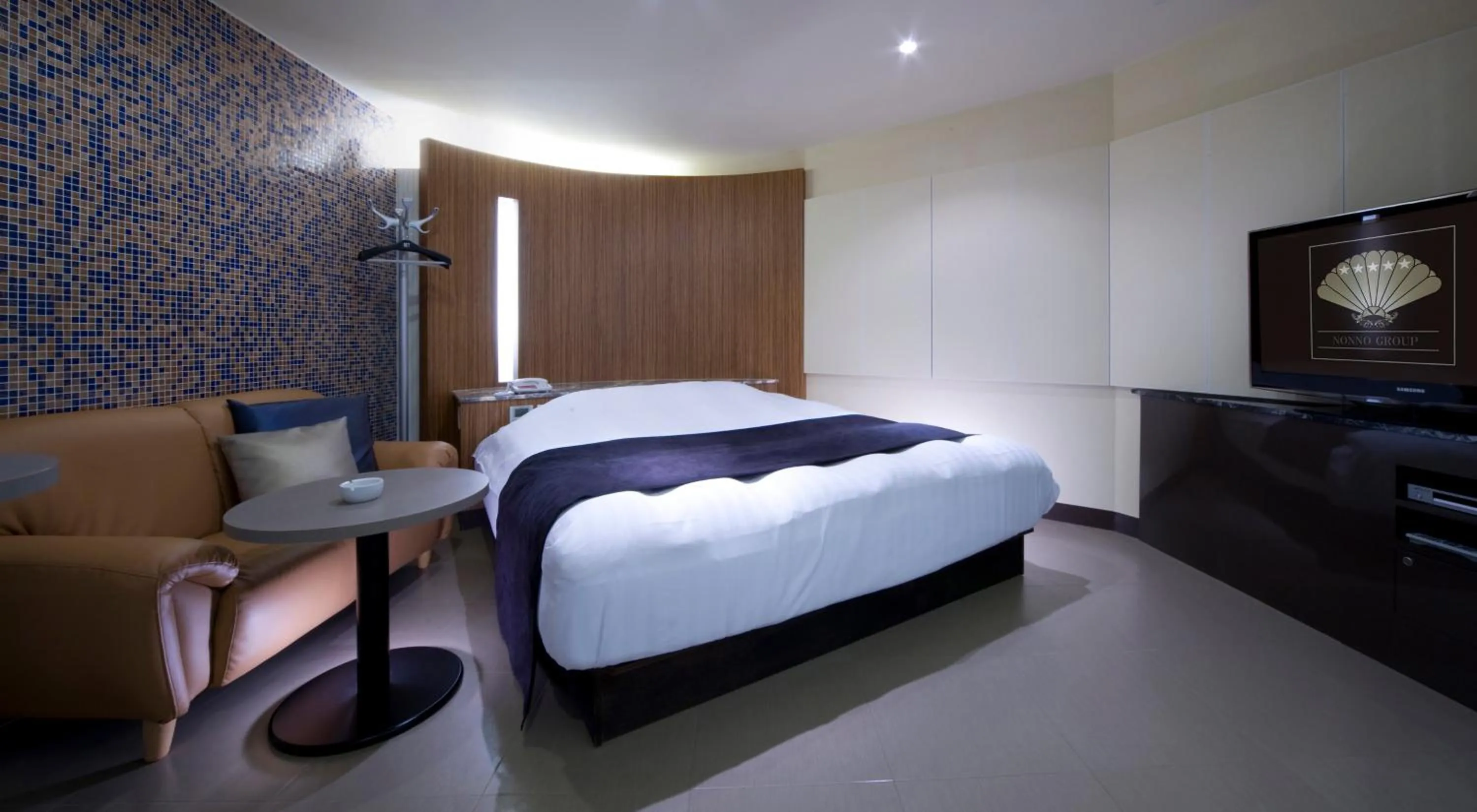 Bed in Hotel Glow Yokkaichi (Adult Only)