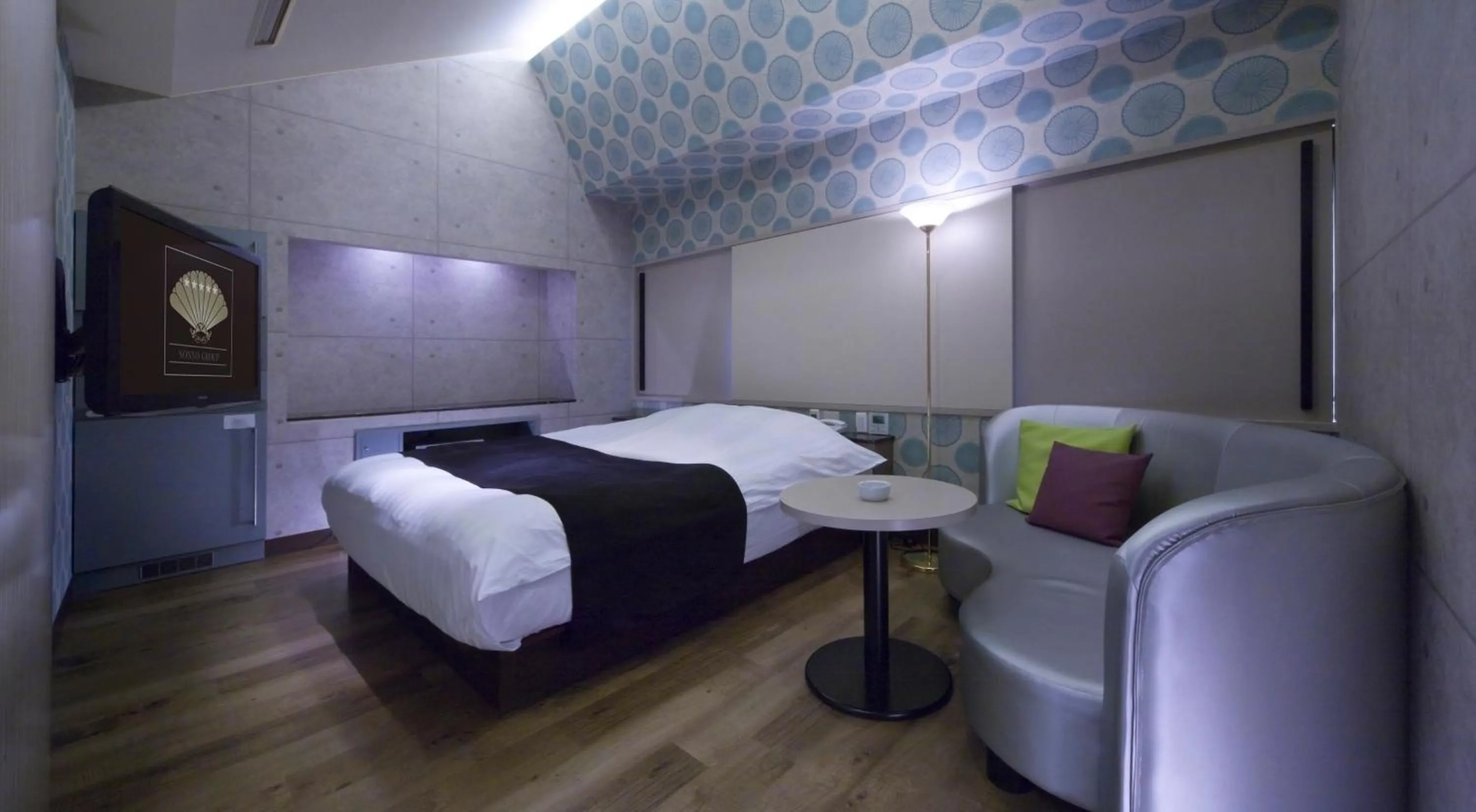 Bed in Hotel Glow Yokkaichi (Adult Only)