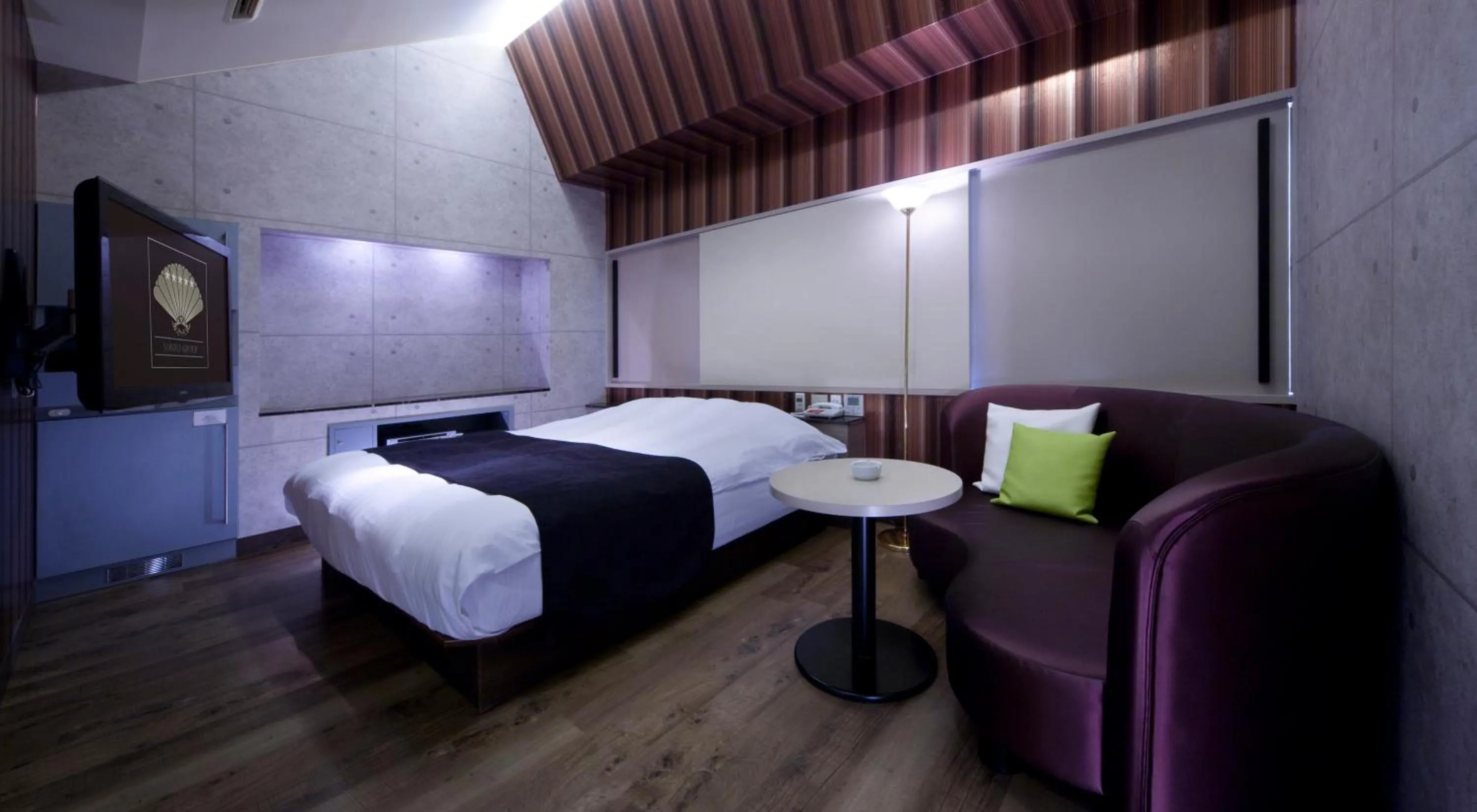 Bed in Hotel Glow Yokkaichi (Adult Only)