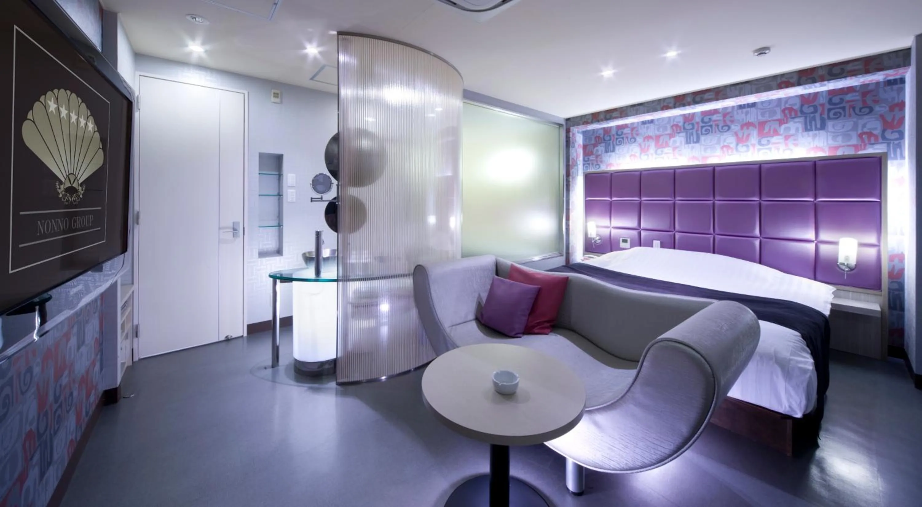 Bed in Hotel Glow Yokkaichi (Adult Only)