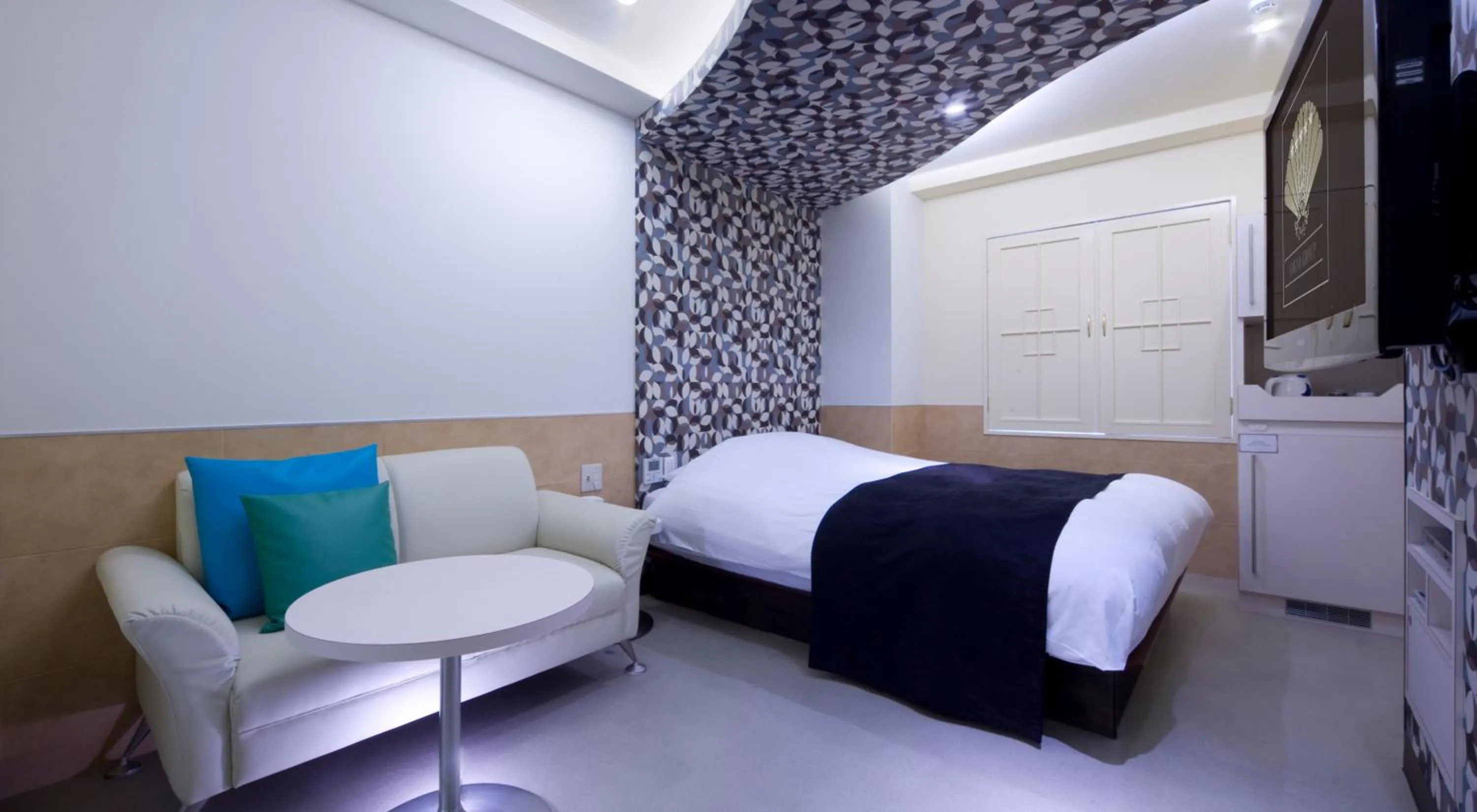 Bed in Hotel Glow Yokkaichi (Adult Only)