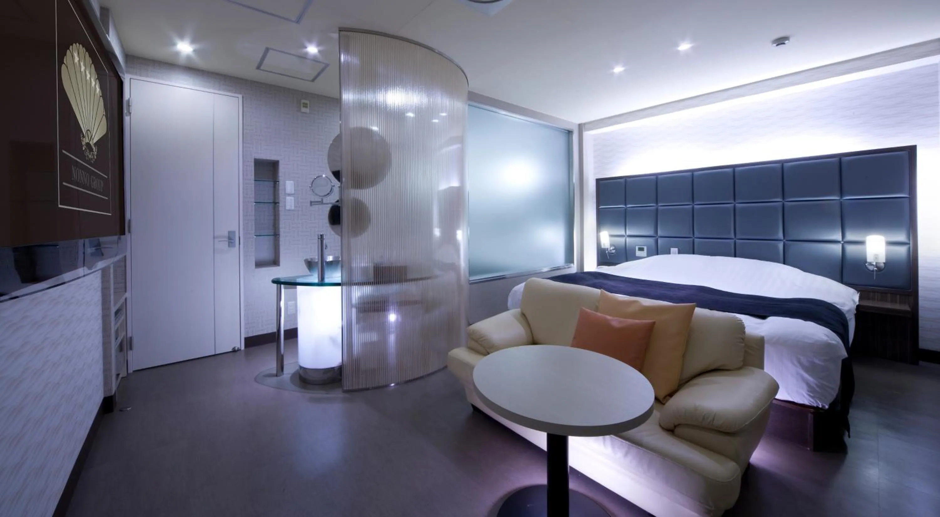 Bed in Hotel Glow Yokkaichi (Adult Only)