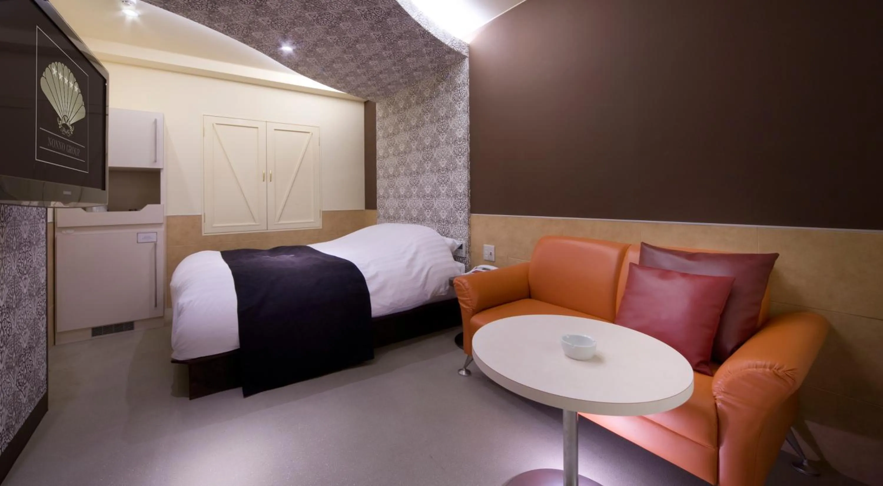 Bed in Hotel Glow Yokkaichi (Adult Only)