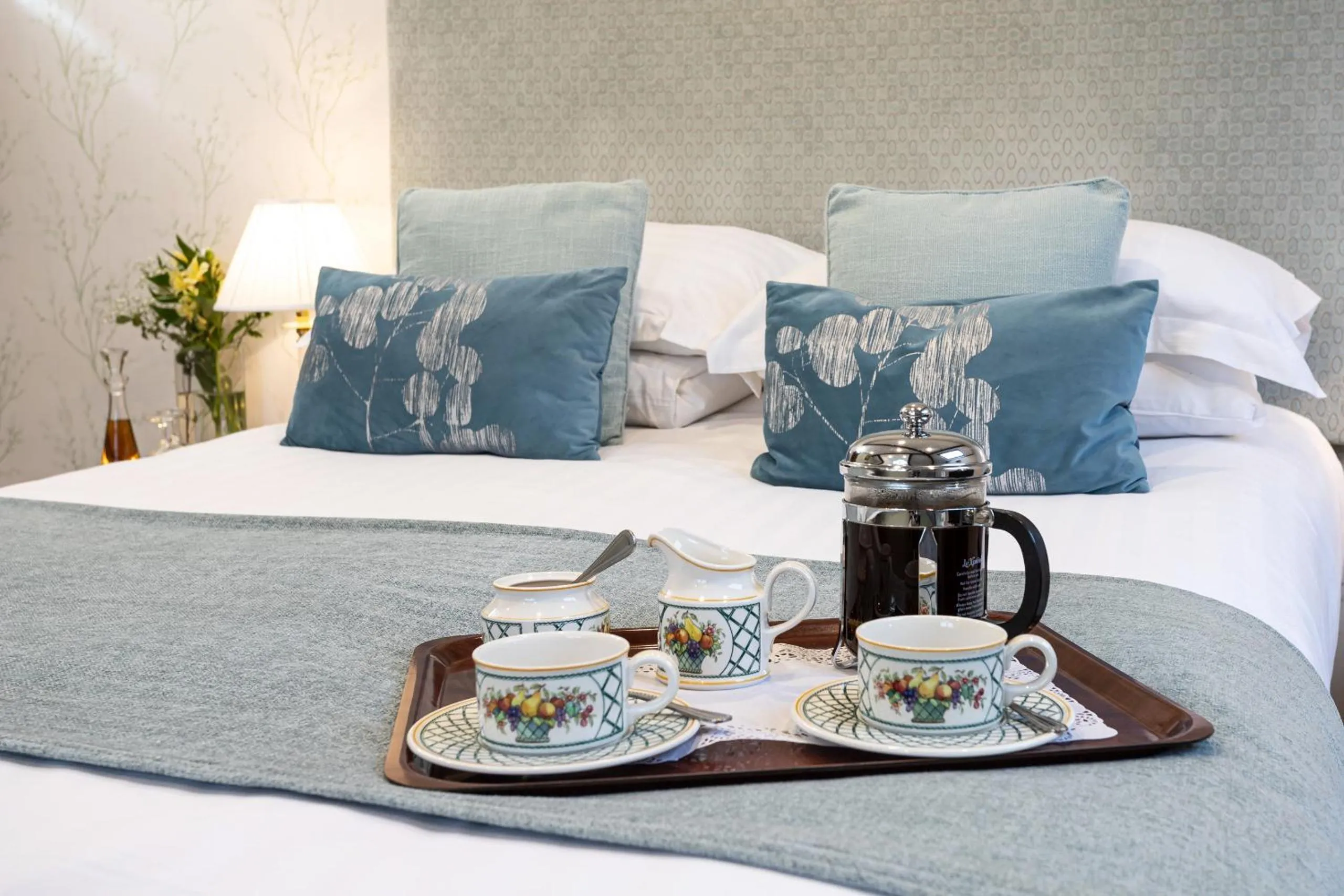 Coffee/tea facilities, Bed in Ees Wyke Country House