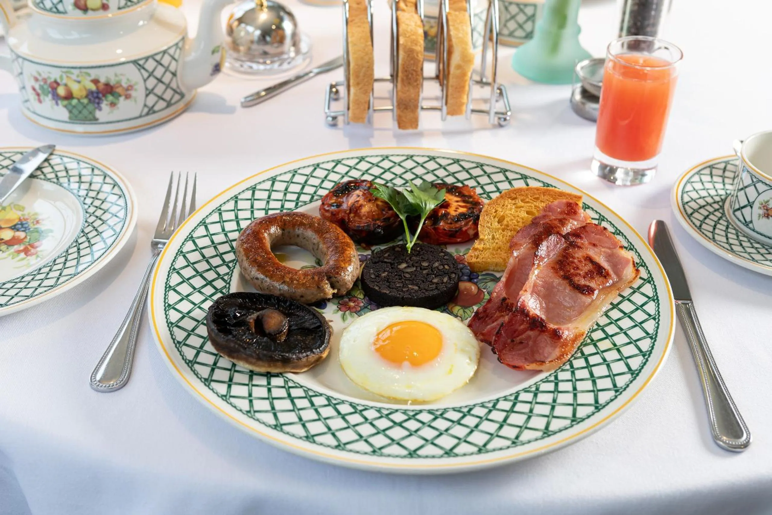 English/Irish breakfast in Ees Wyke Country House