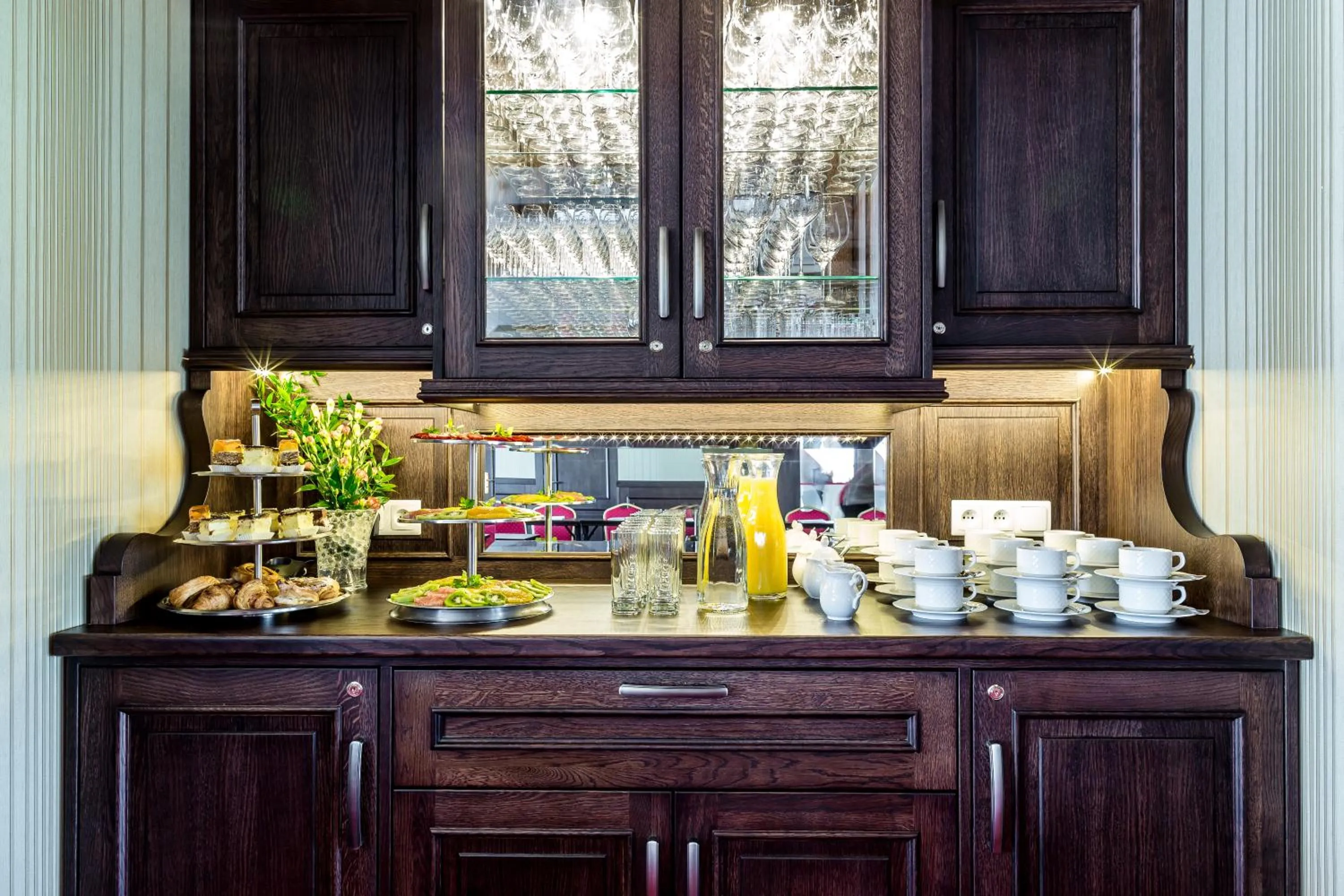 Coffee/tea facilities in Hotel Krzyski