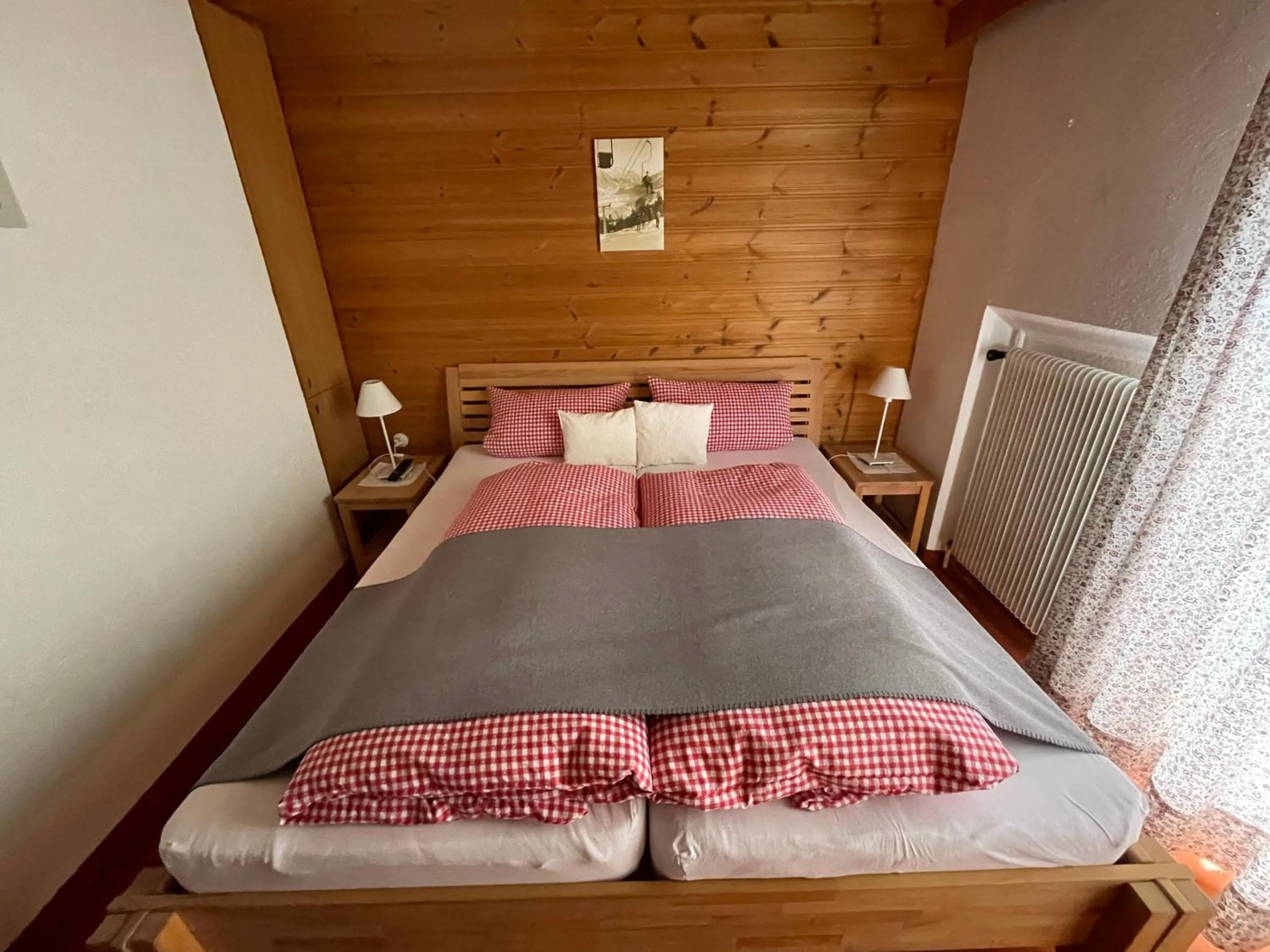 Bedroom, Bed in Apart Sonnenheim