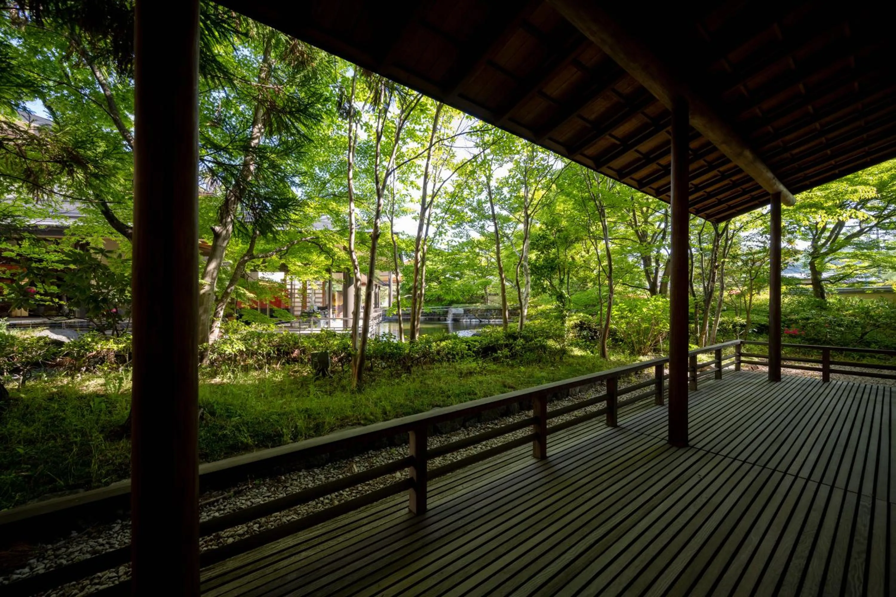 Garden in Iizaka Onsen Surikamitei Ohtori