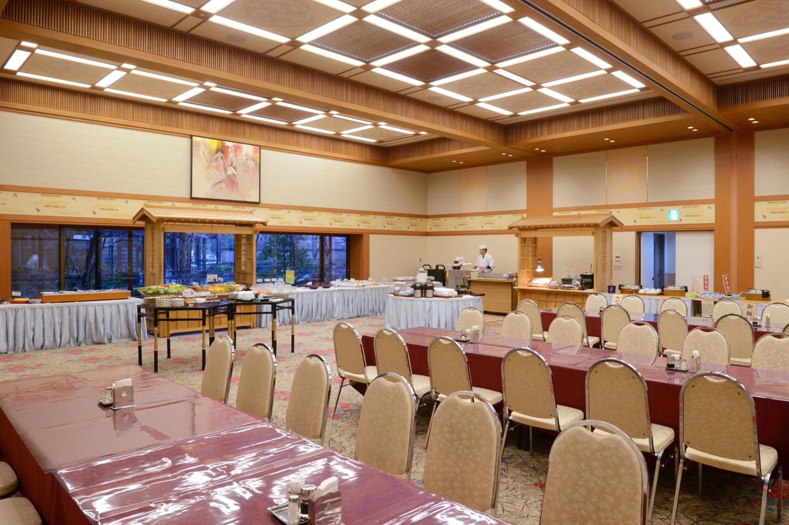 Buffet breakfast in Iizaka Onsen Surikamitei Ohtori