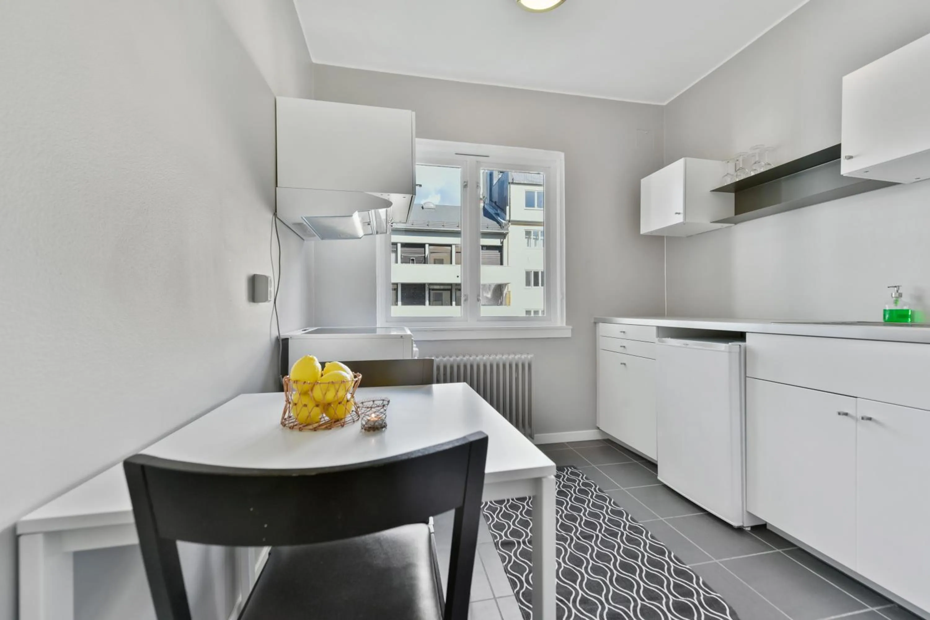Kitchen or kitchenette in Forenom Serviced Apartments Oslo Rosenborg