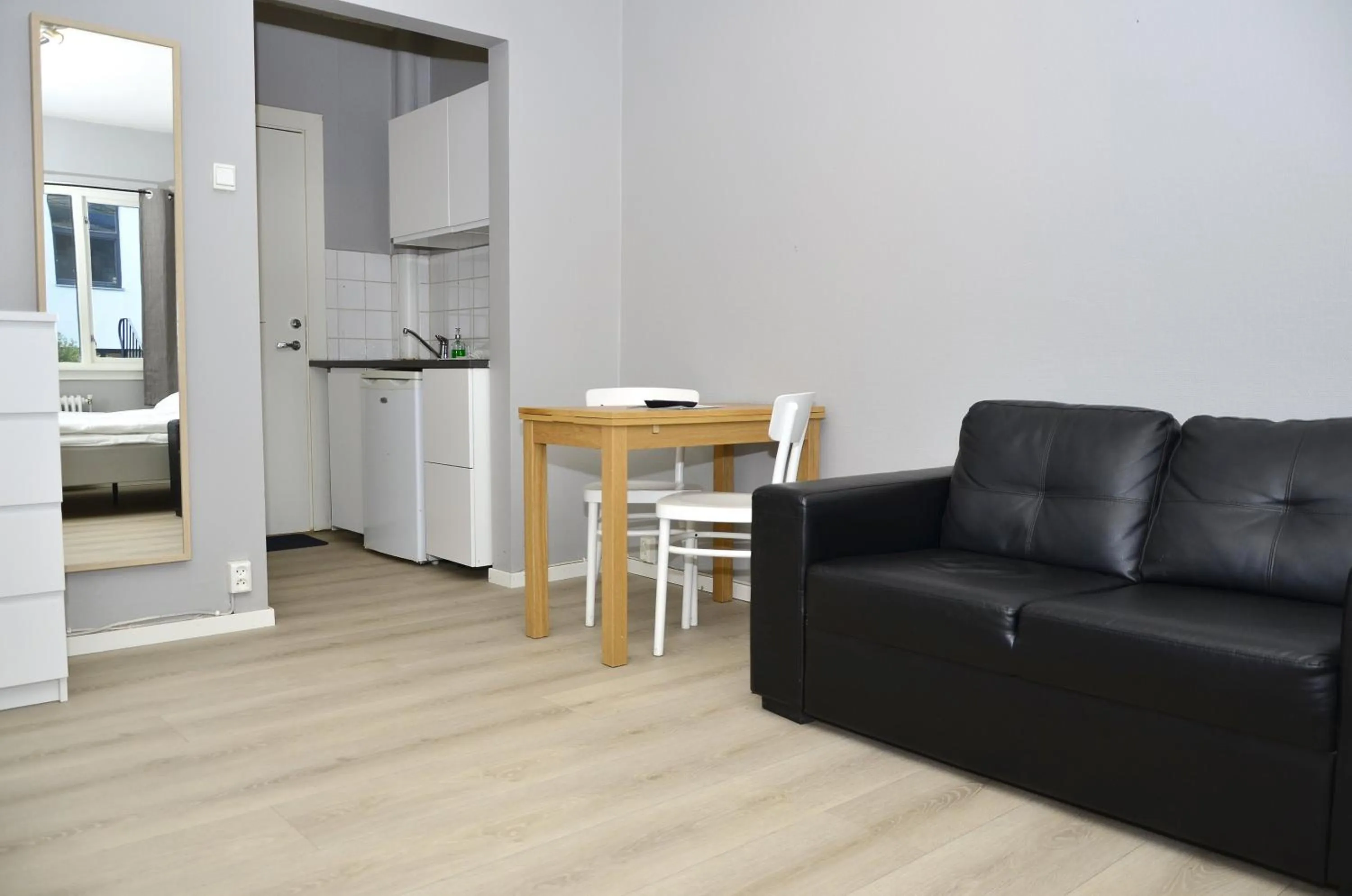 Kitchen or kitchenette in Forenom Serviced Apartments Oslo Rosenborg