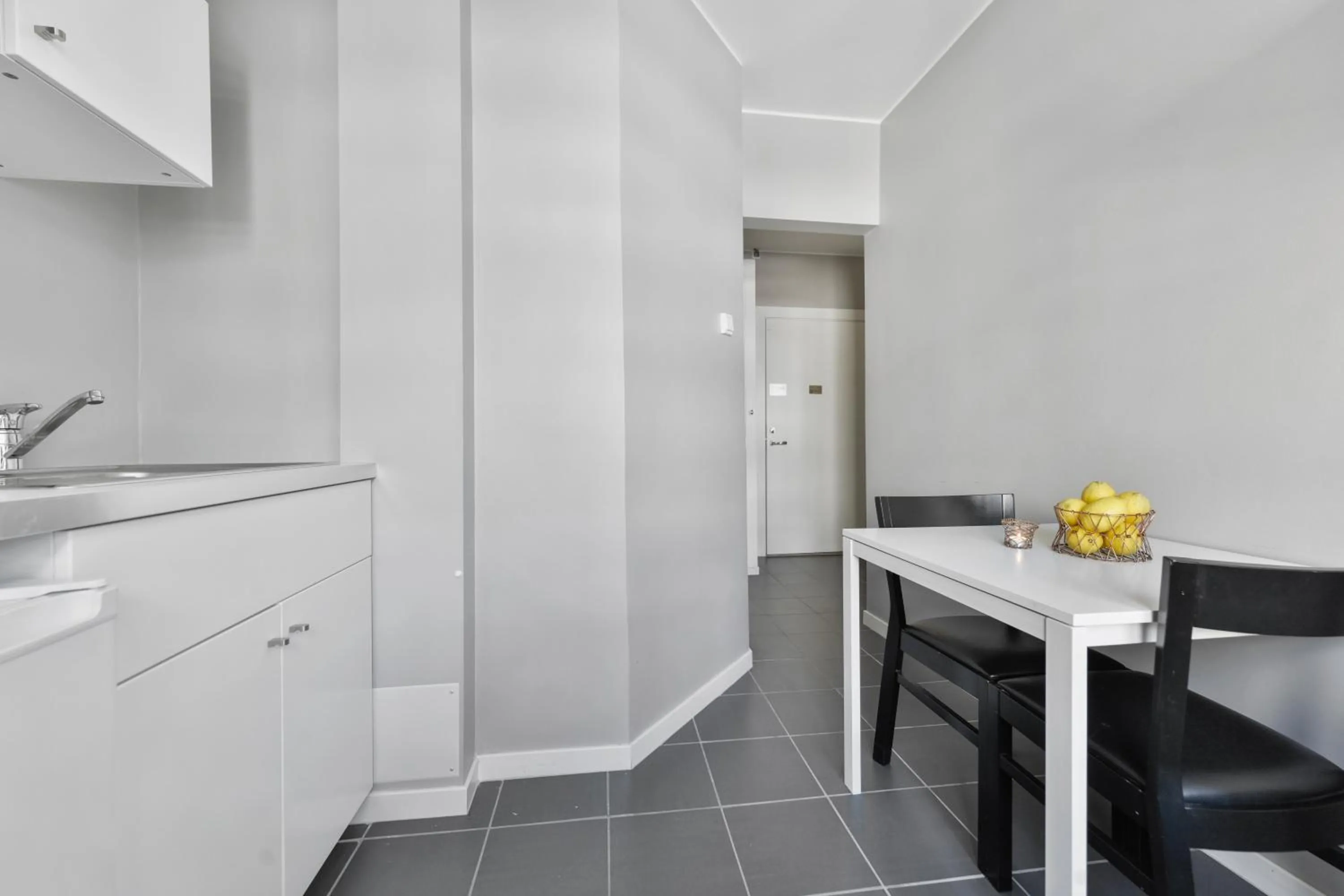 Kitchen or kitchenette in Forenom Serviced Apartments Oslo Rosenborg